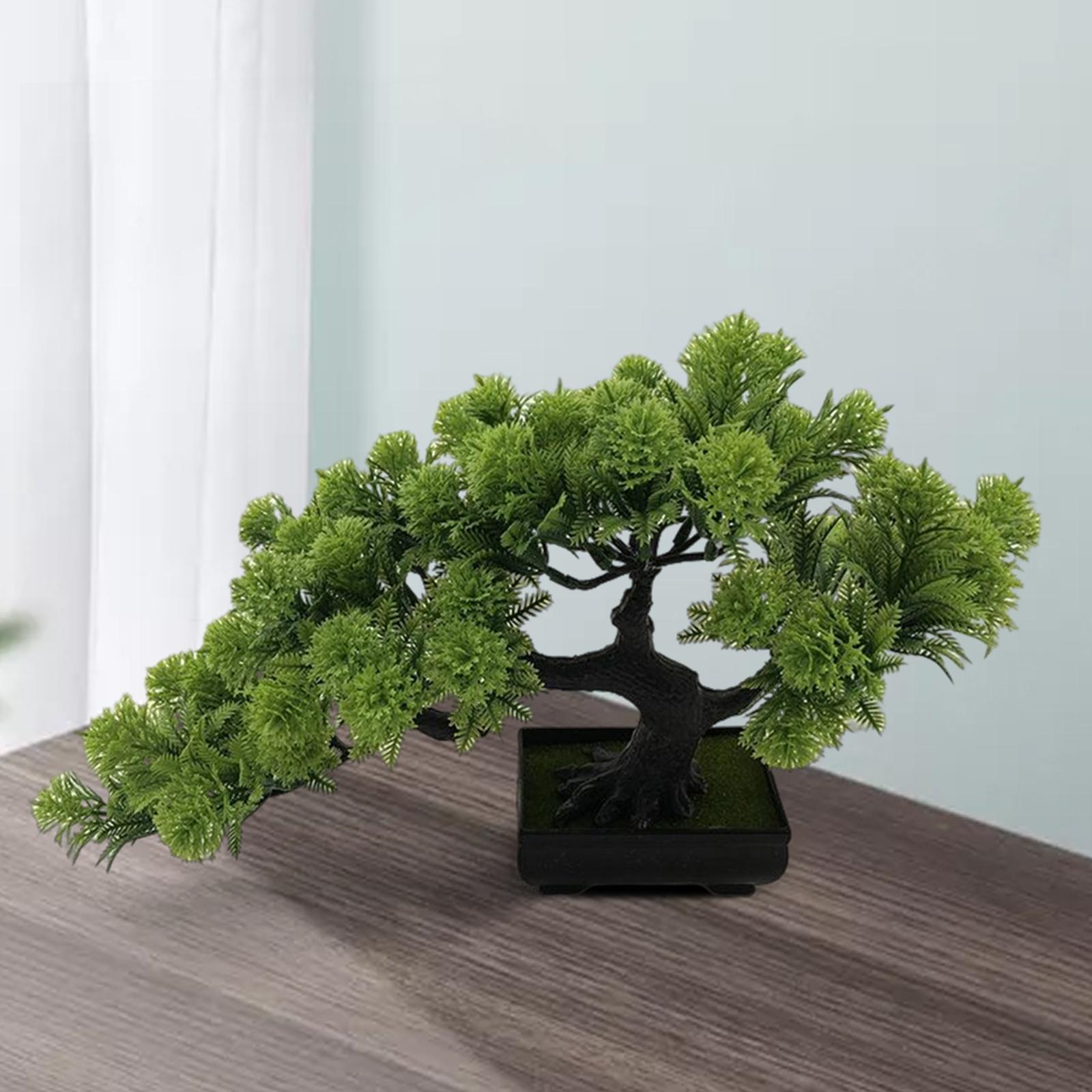 Artificial Bonsai Tree Simulation Bonsai Potted for Windowsill Bedroom Table