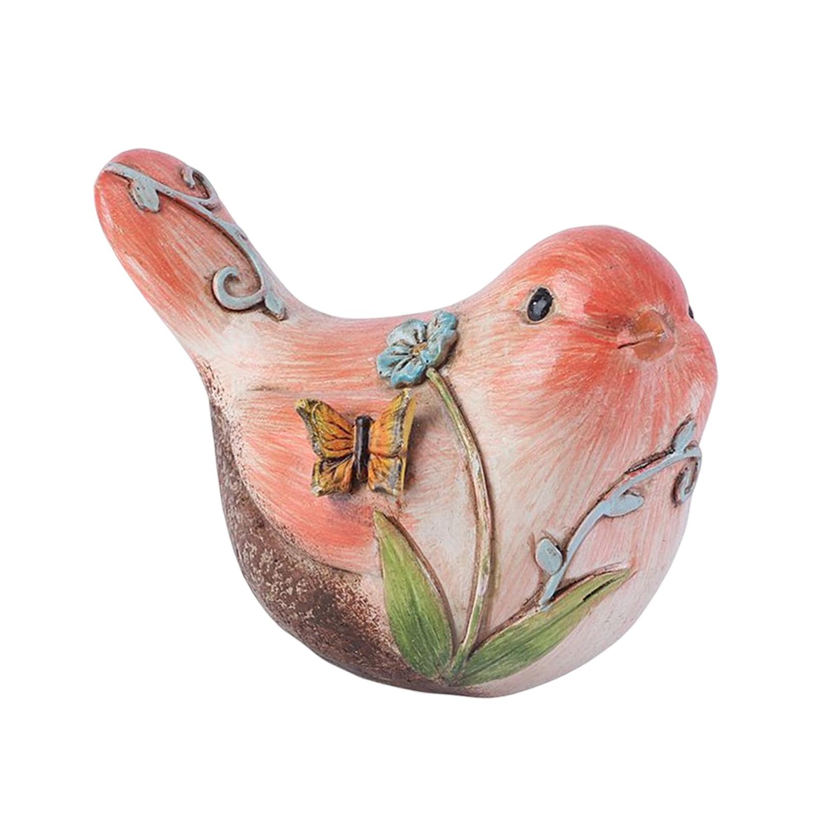 Bird Statue Pink