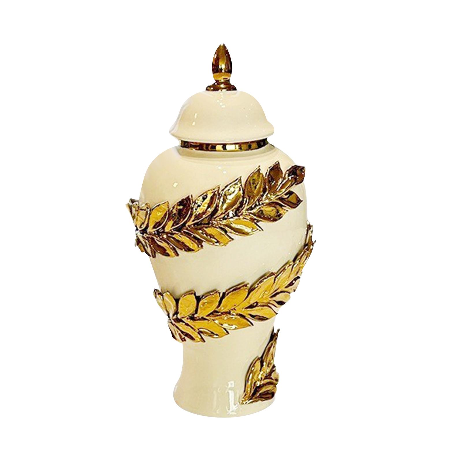 Porcelain Ginger Jar 17cmx17cmx30cm