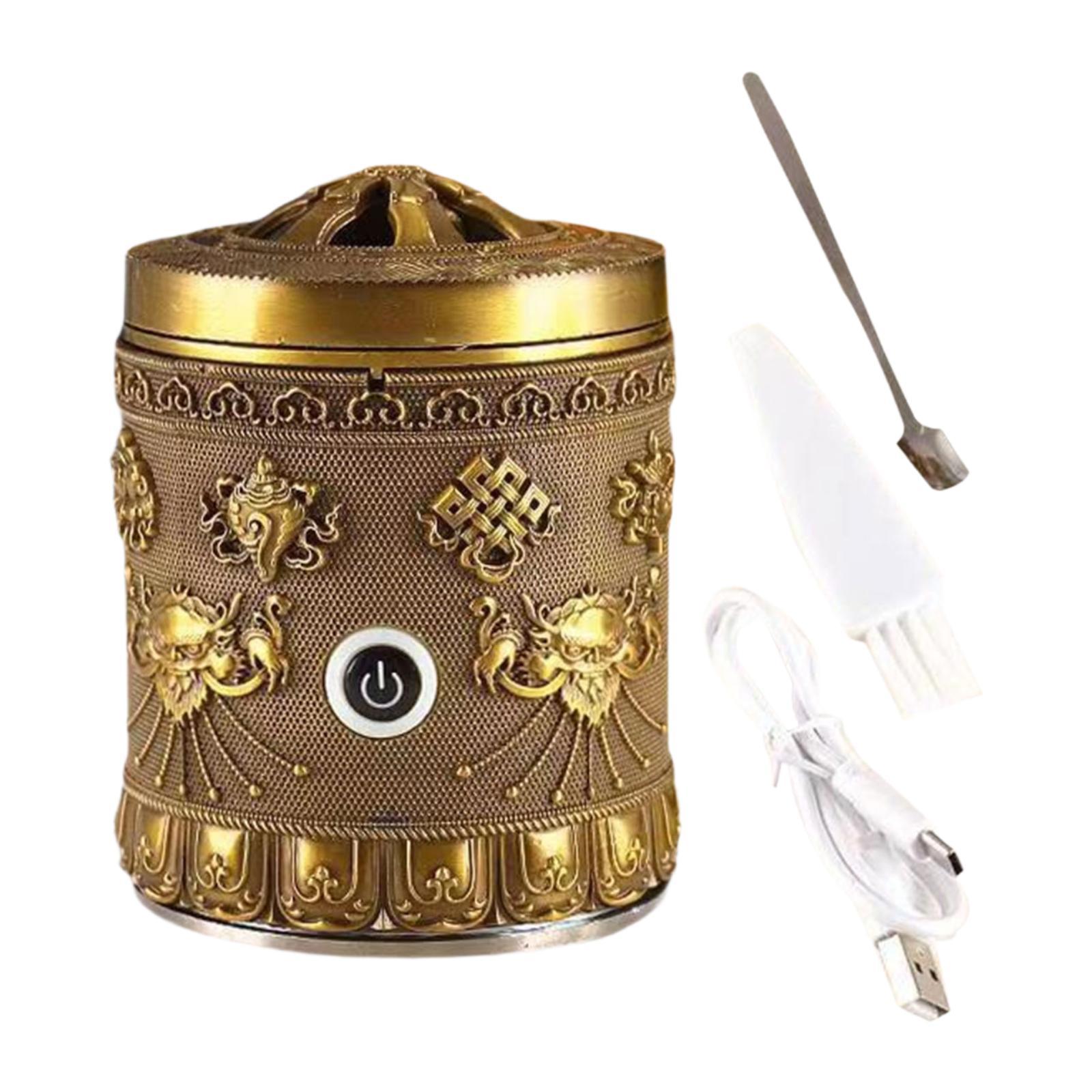 Electric Incense Burner Bronze