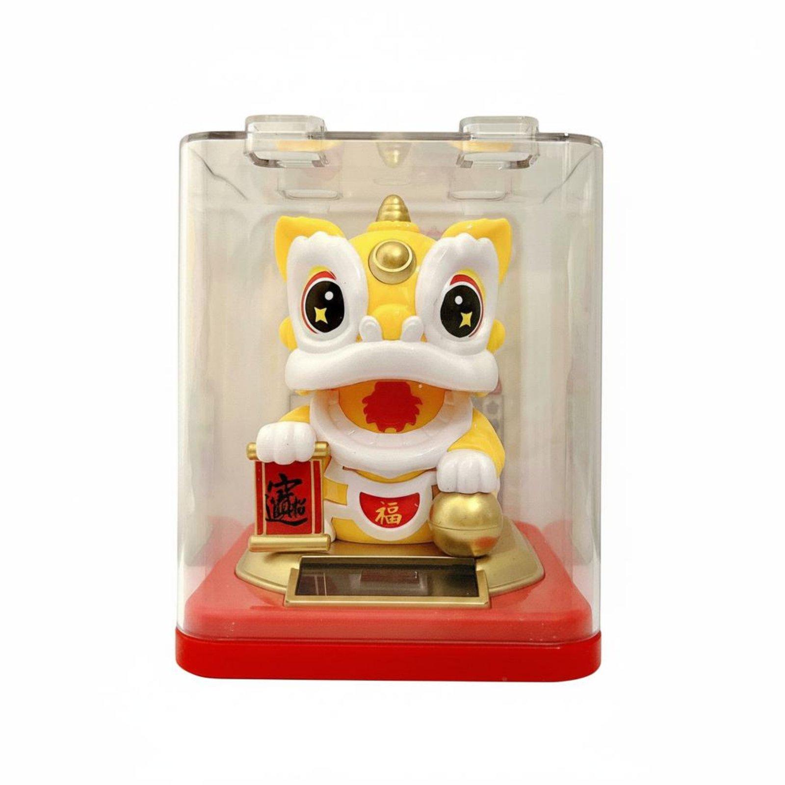 Solar Lion Dance Ornament