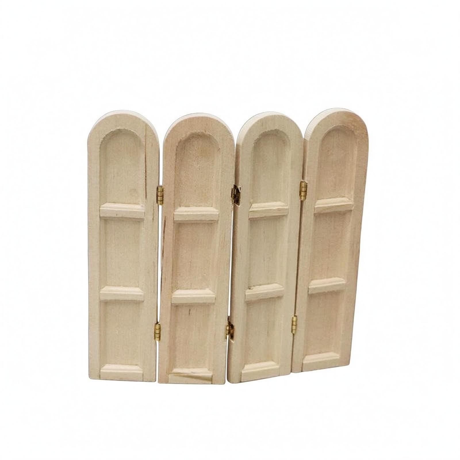 Dollhouse Folding Screen 1/12 Scale