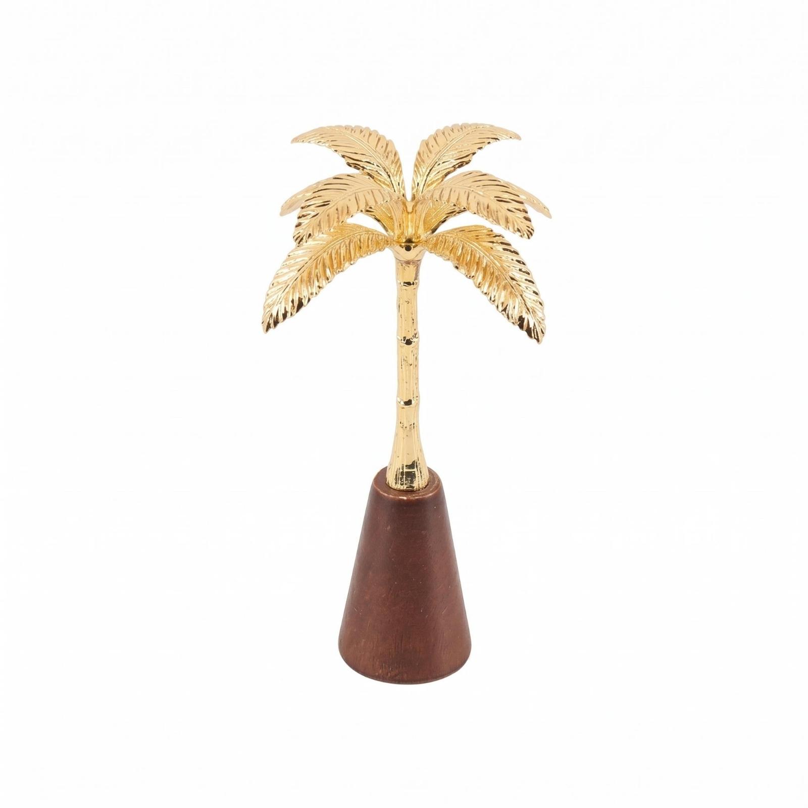 Gold Palm Tree Ornament