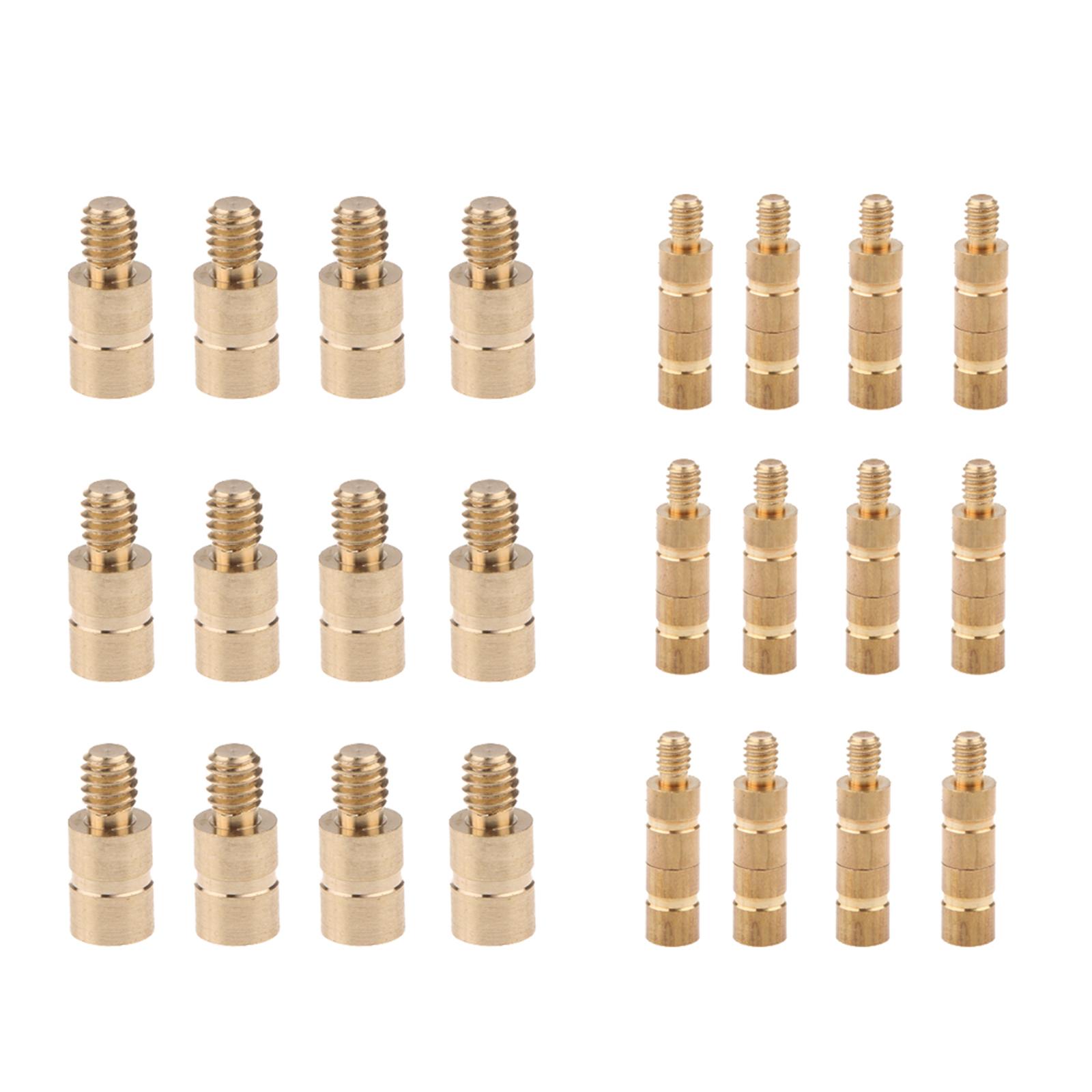 12 Stück Dart-Gewichte Aus Messing - 2BA Gewinde Für Präziseres Werfen