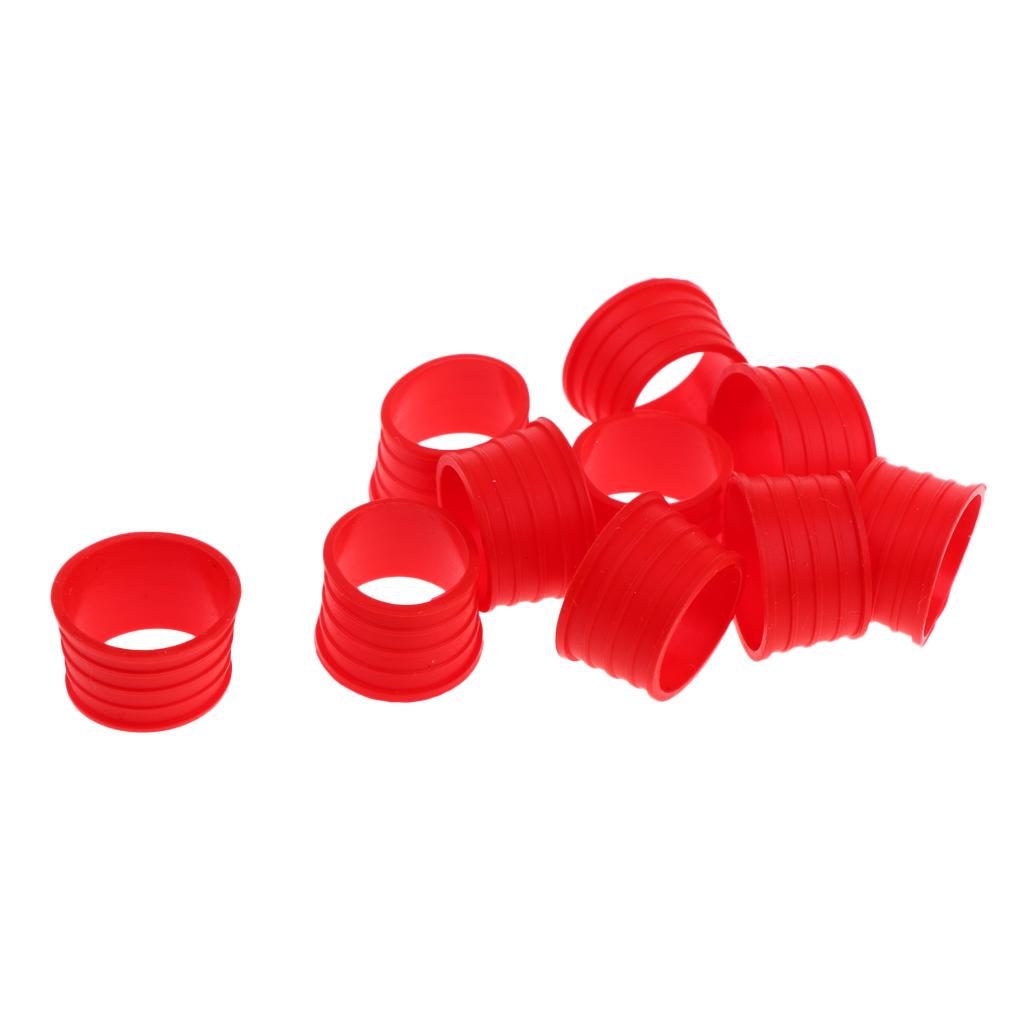 10 Pieces Stretchy Tennis Racket Handle Rubber Tennis Racquet Band eBay