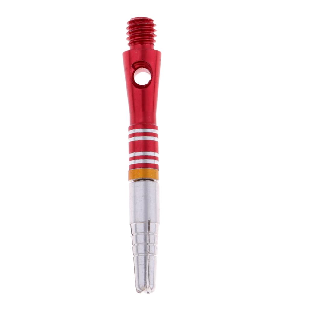 Aluminum Alloy 360 Degree Rotating Medium Dart Shaft Stem Accessories Red