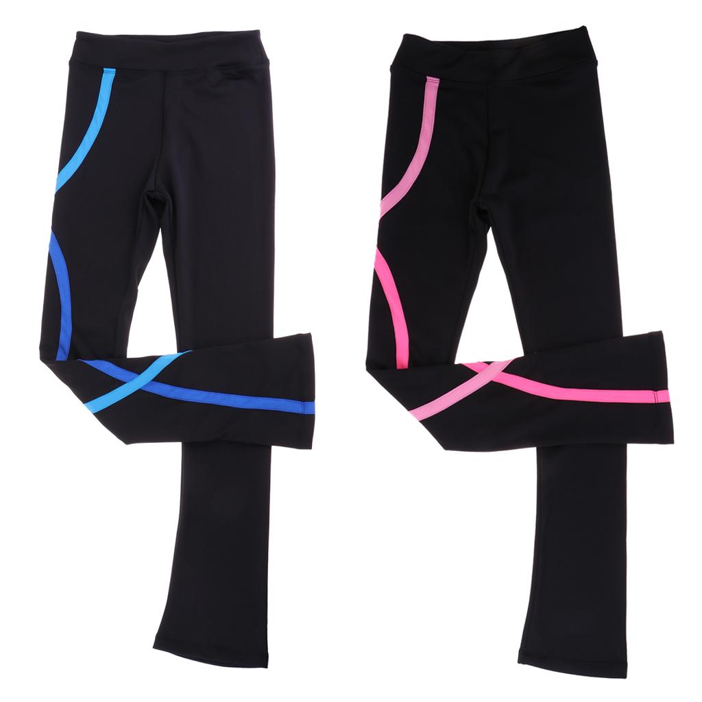 Figure Skating Pants Ice Skating Leggings Practice Dress Trousers with Fleece Lining for Women /& Girl
