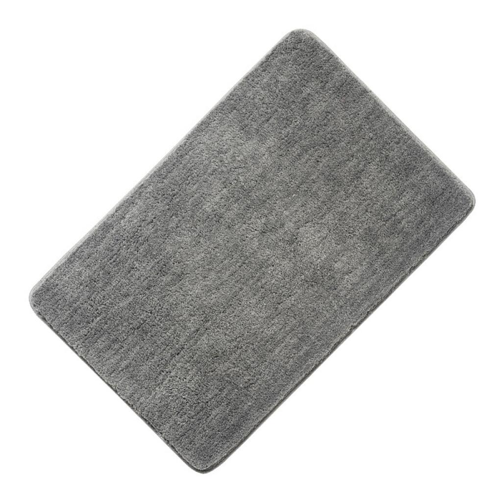 Super Absorbent Doormat Floor Mat for Bathroom Machine Washable Gray