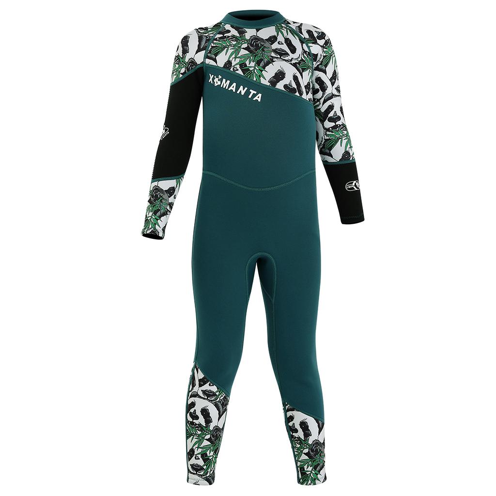 Kids 2.5mm Wetsuit Long Sleeve UV Protection Thermal Swimsuit XXL Jasper