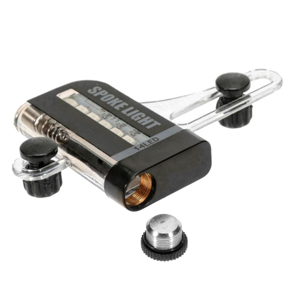 LED Bicycle Bike Cycling Rim Lights Open & Close Wheel Spoke Light