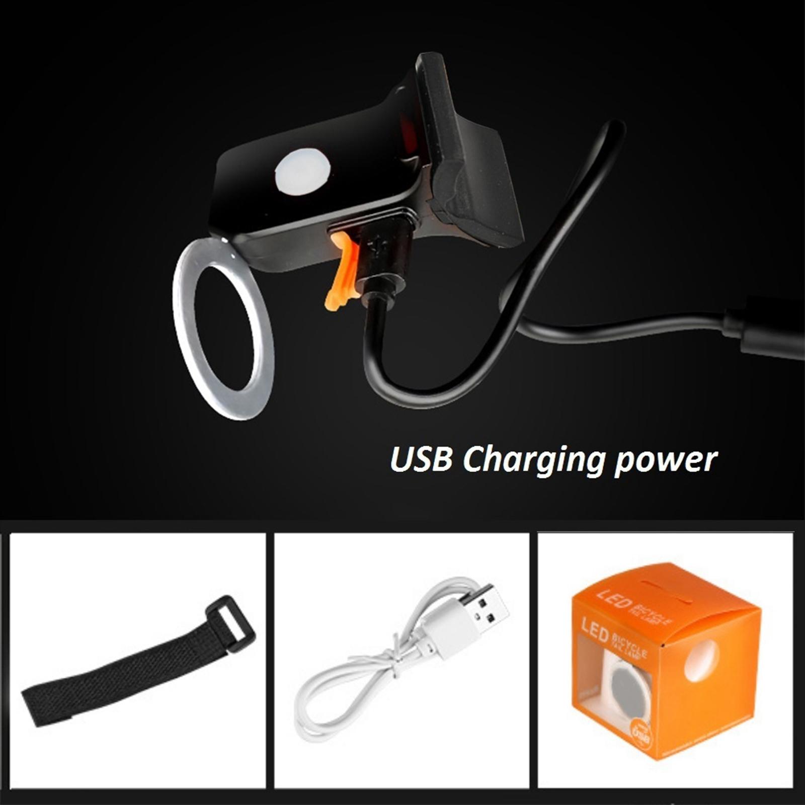 Bike Rear Light LED Bicycle Cycling Rear Bike Running Tail Safety Bone