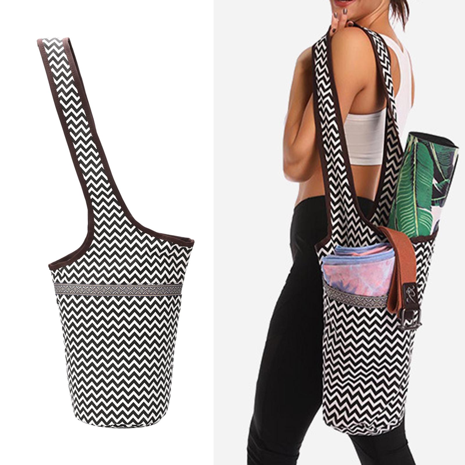 Yoga Mat Bag Large Tote Style a Perfect Carrier for All Your Yoga Needs B