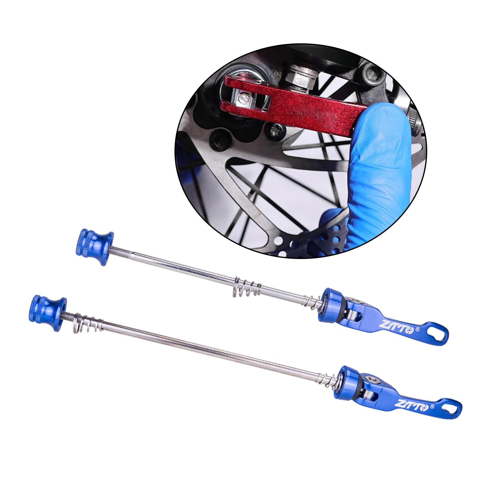 Bike Quick Release Skewer Front Rear 100mm 135mm QR Skewers Parts Blue