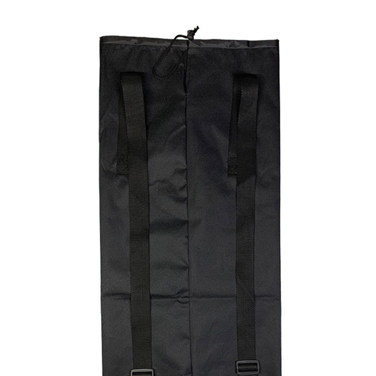 Longboard Skateboard Carry Bag Shoulder Bag Handy Backpack Black 88x35CM