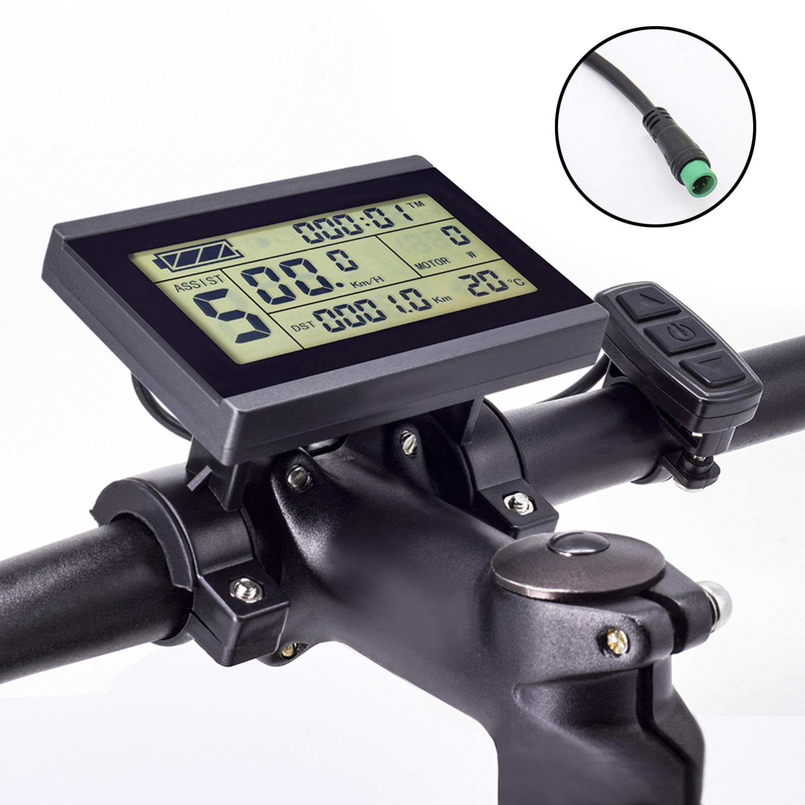 Intelligent LCD3 Electric Bicycle Display e-bike LCD eBike Panel