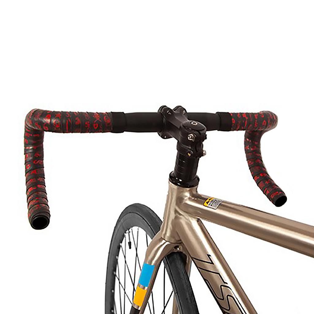 Bike Handlebar Tapes Comfort Bicycle Bar Tape PU EVA Cycling Handle Wraps Red Non-luminous