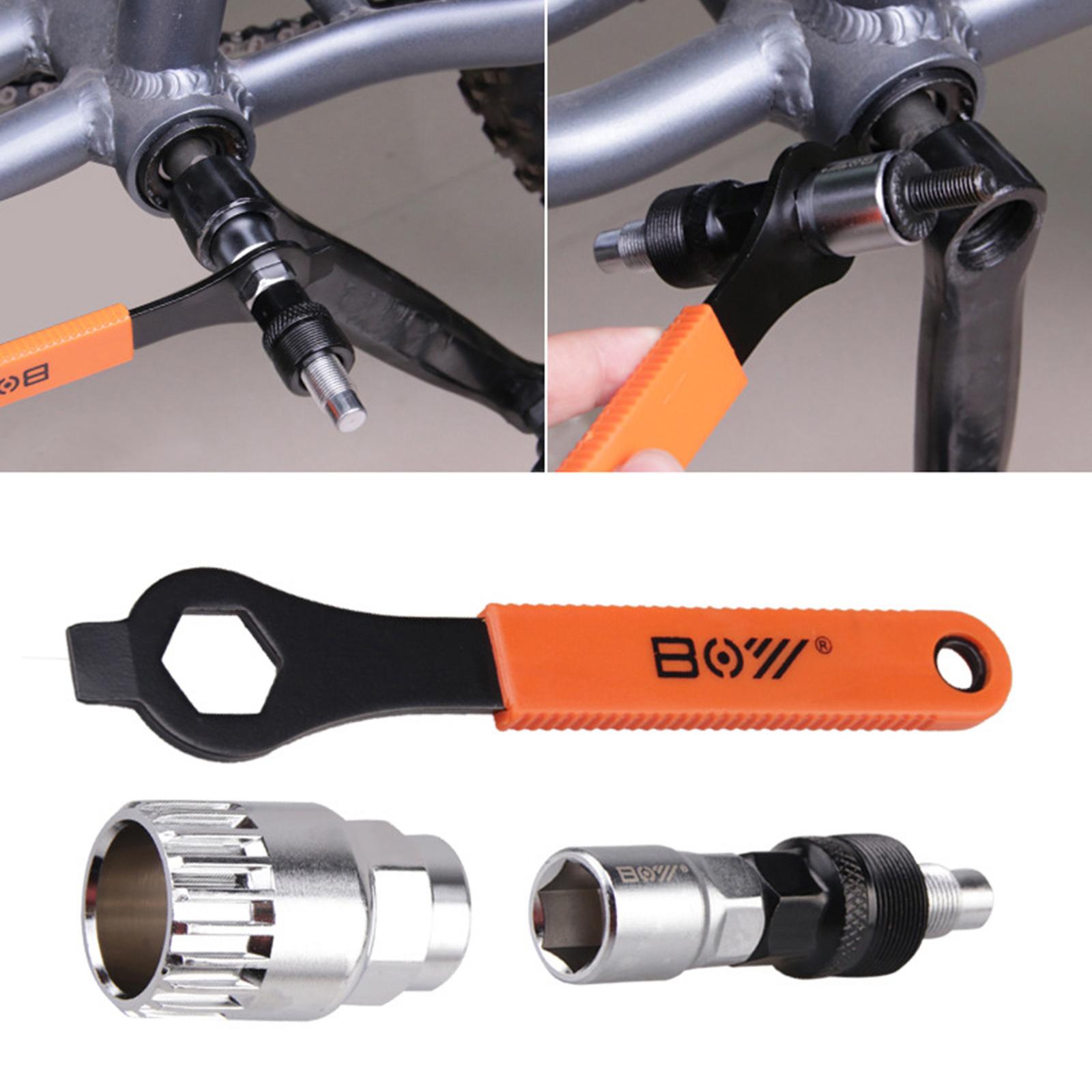 Bike Crank Puller Cycling Professional Bicycle Bottom Bracket Remover Set