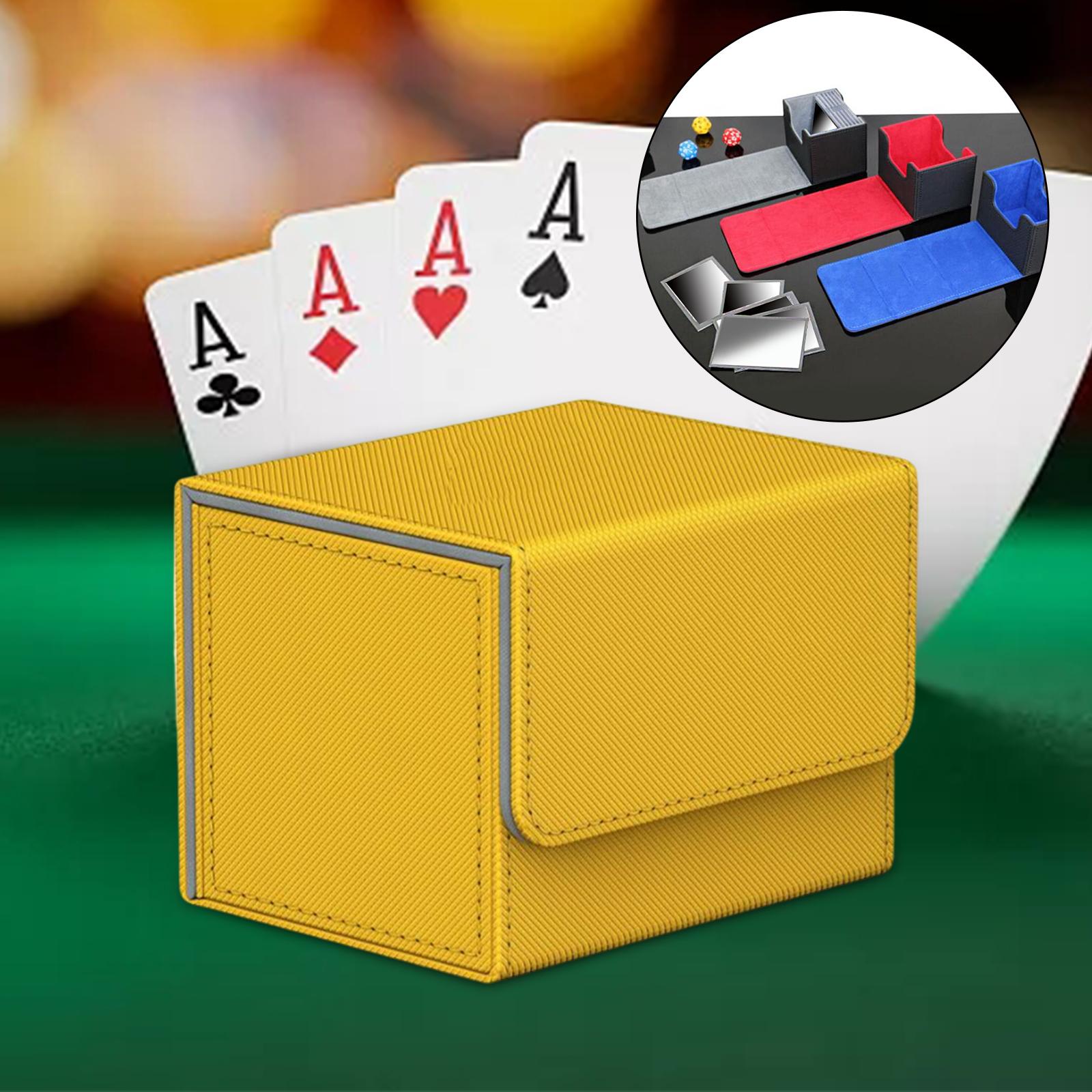 2x Card Deck Box Organizer Storage Standard Container Game Card Case