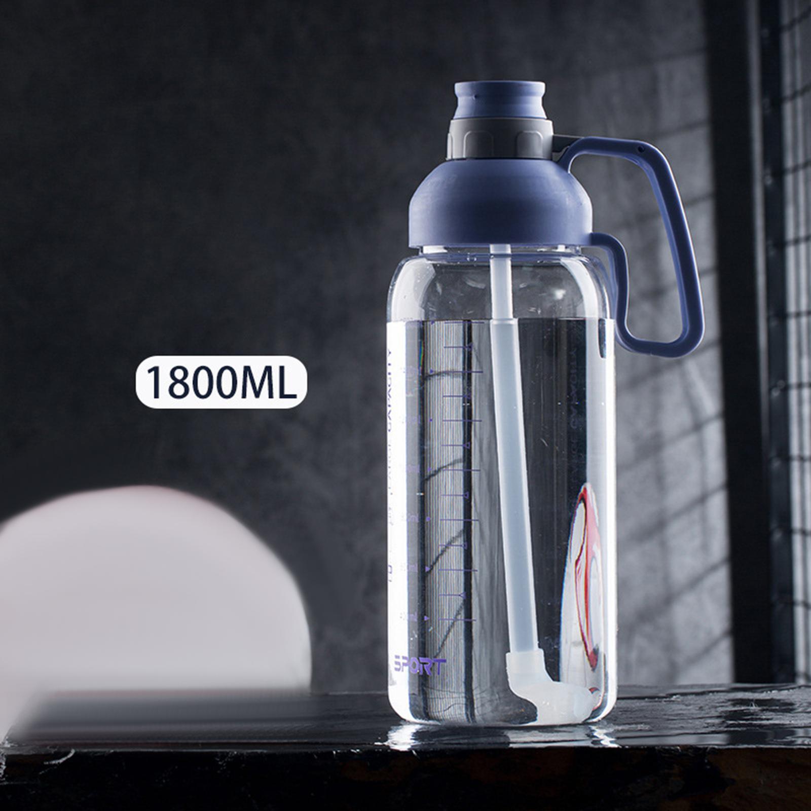 Portable Motivational Water Bottle Drinking Jug for Sports Cycling Riding H