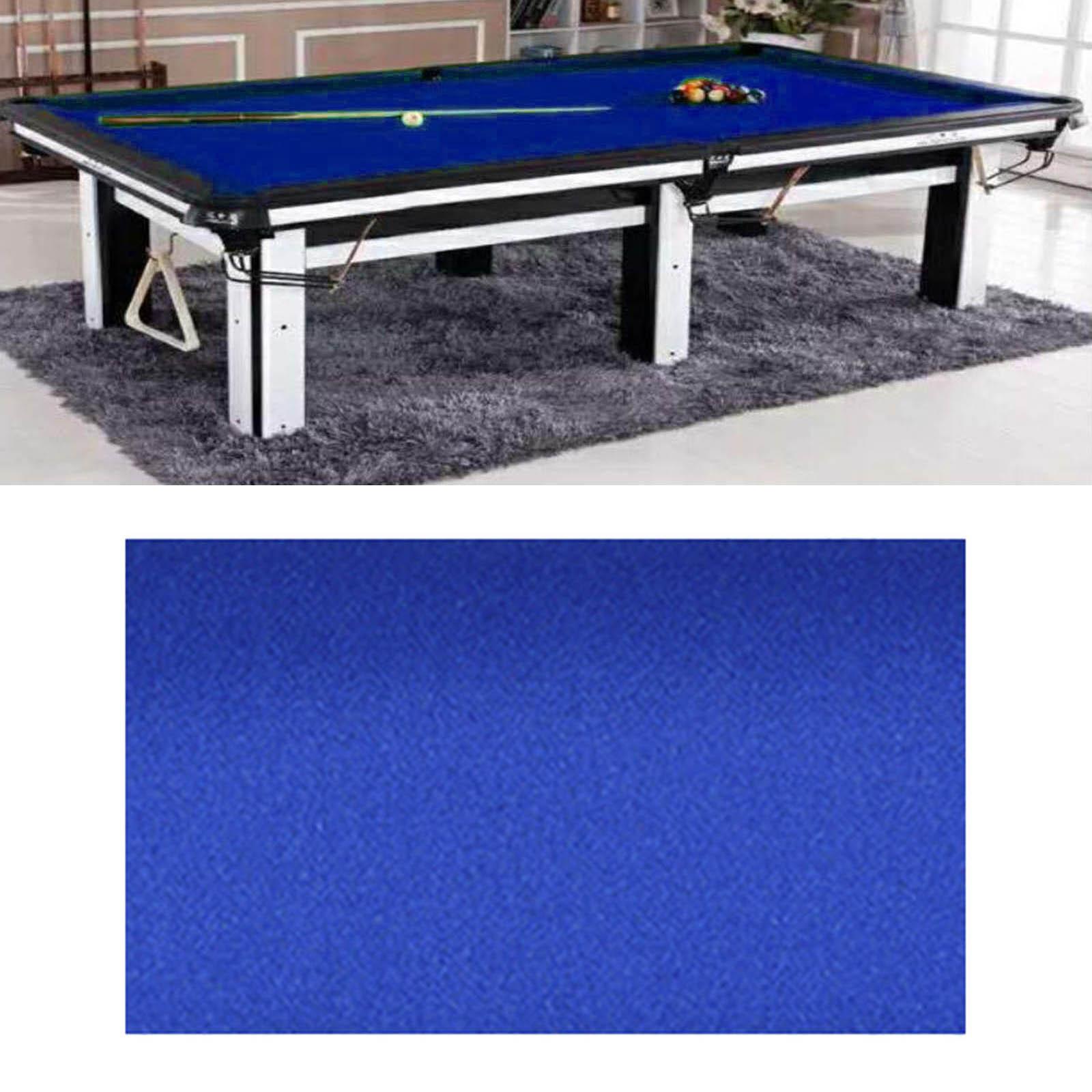 Professional Billiards Cloth Accessories Game Snooker Felt  2.8x1.45M  Blue 
