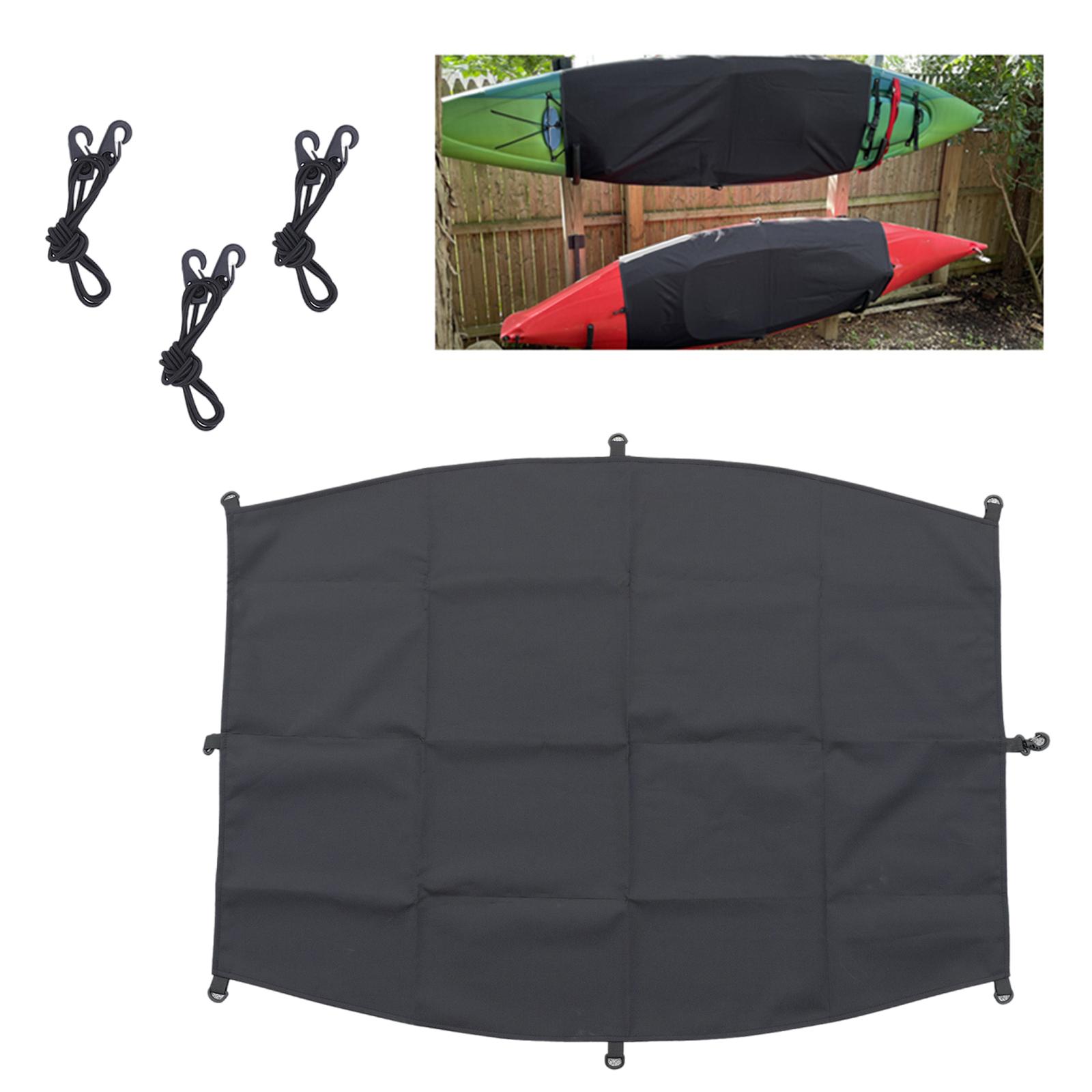 Kayak Cockpit Cover Seal Cockpit Protector Adjustable Dustproof Waterproof L 145x75cm