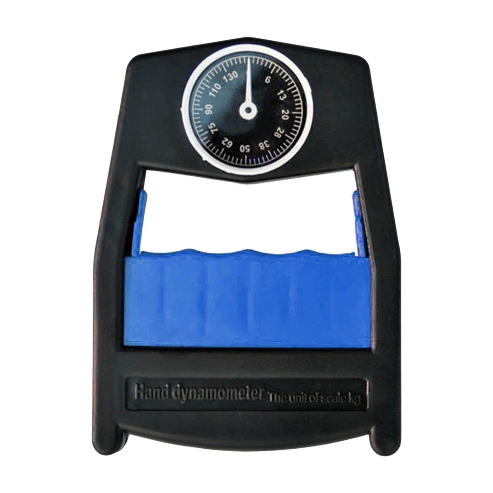 Hand Dynamometer Hand Grip Power Meter Enhanced Muscles 130kg/287lbs Blue