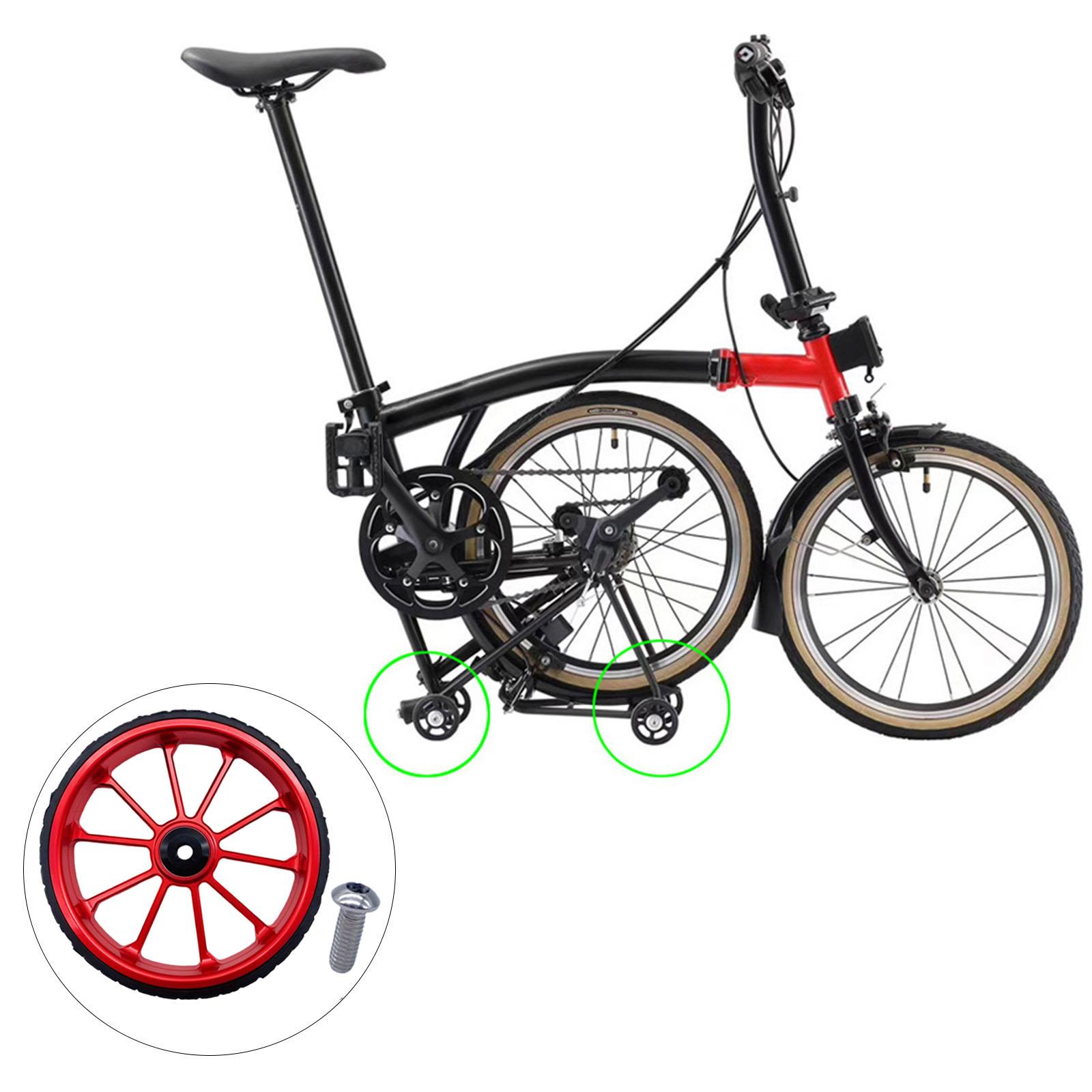 Easy Wheel Wheel Components Sealed Bearing Folding Bike Red