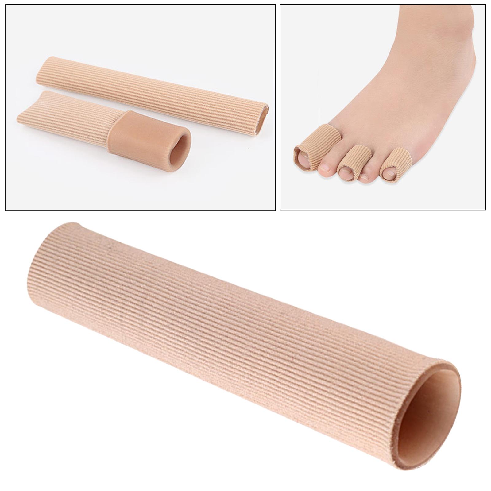 5x Soft Feet Tube Protectors Sleeve Callus Women Men Compression  15x3cm