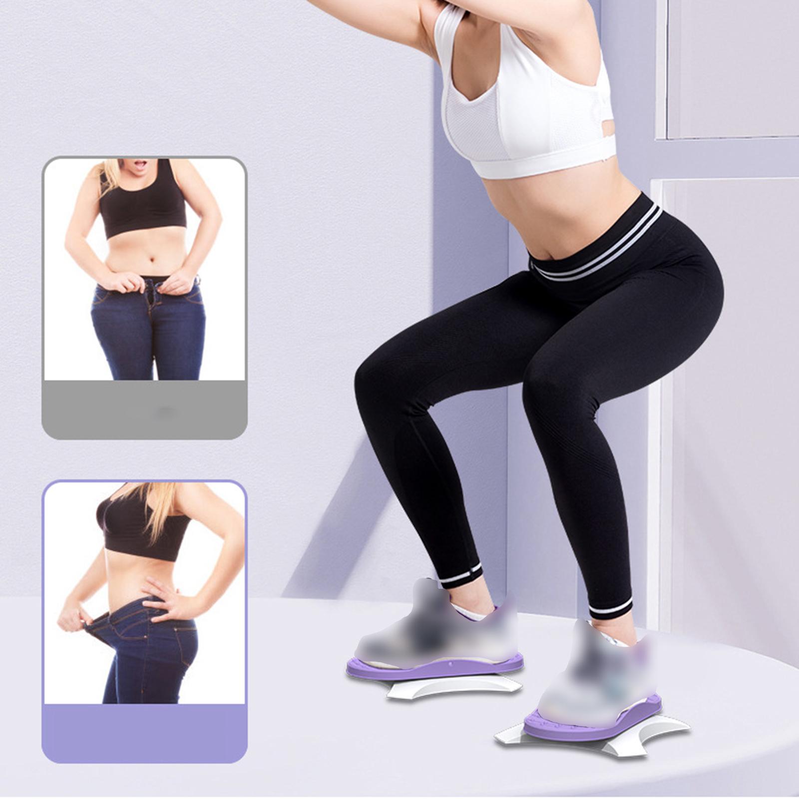  Twist Waist Disc Boarding for Aerobic Exercise  Purple