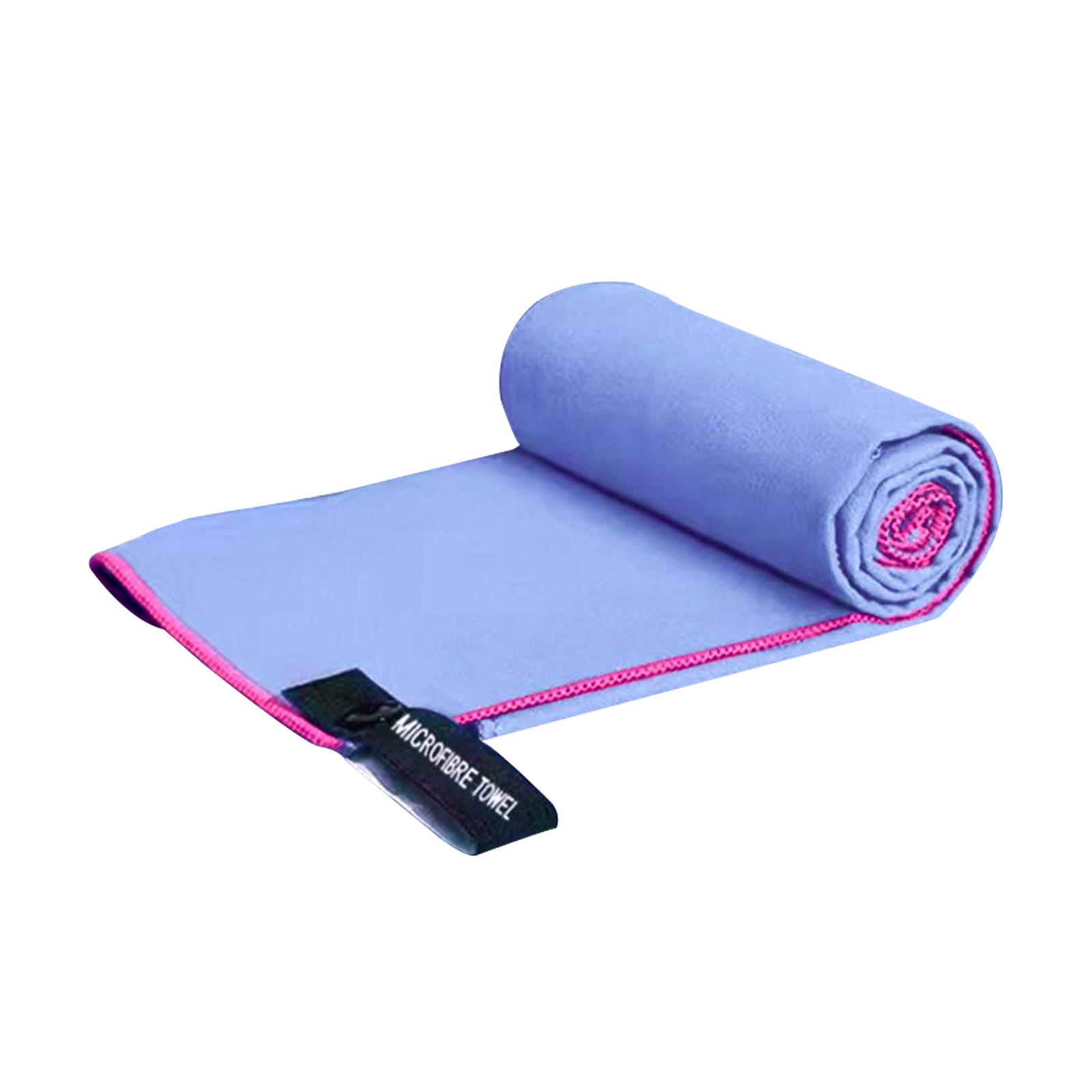 Quick Drying Towel Comfortable Breathable Travel Towel for Yoga Purple