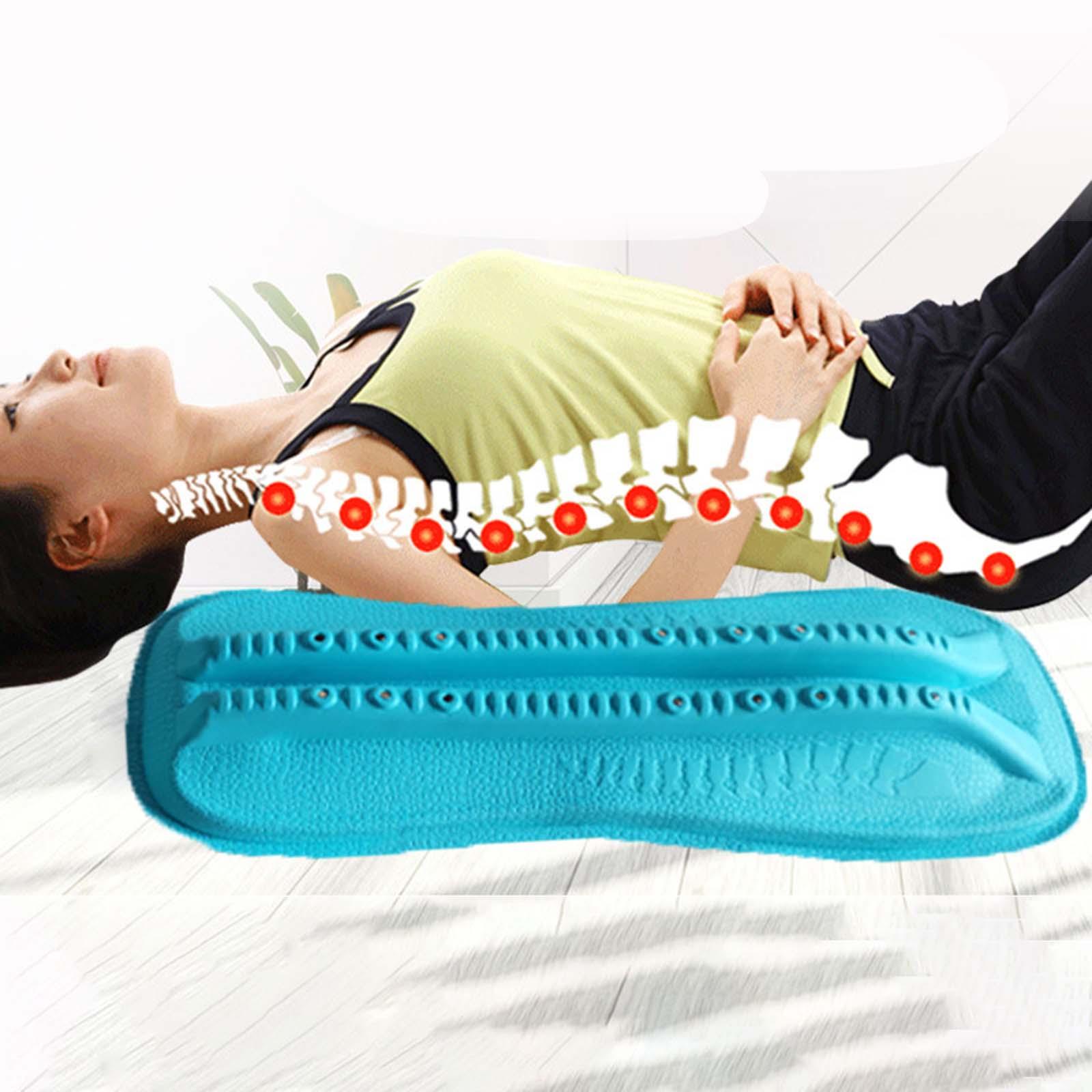 Back Stretcher Spine Corrector Support Massage Cervical Posture Gym