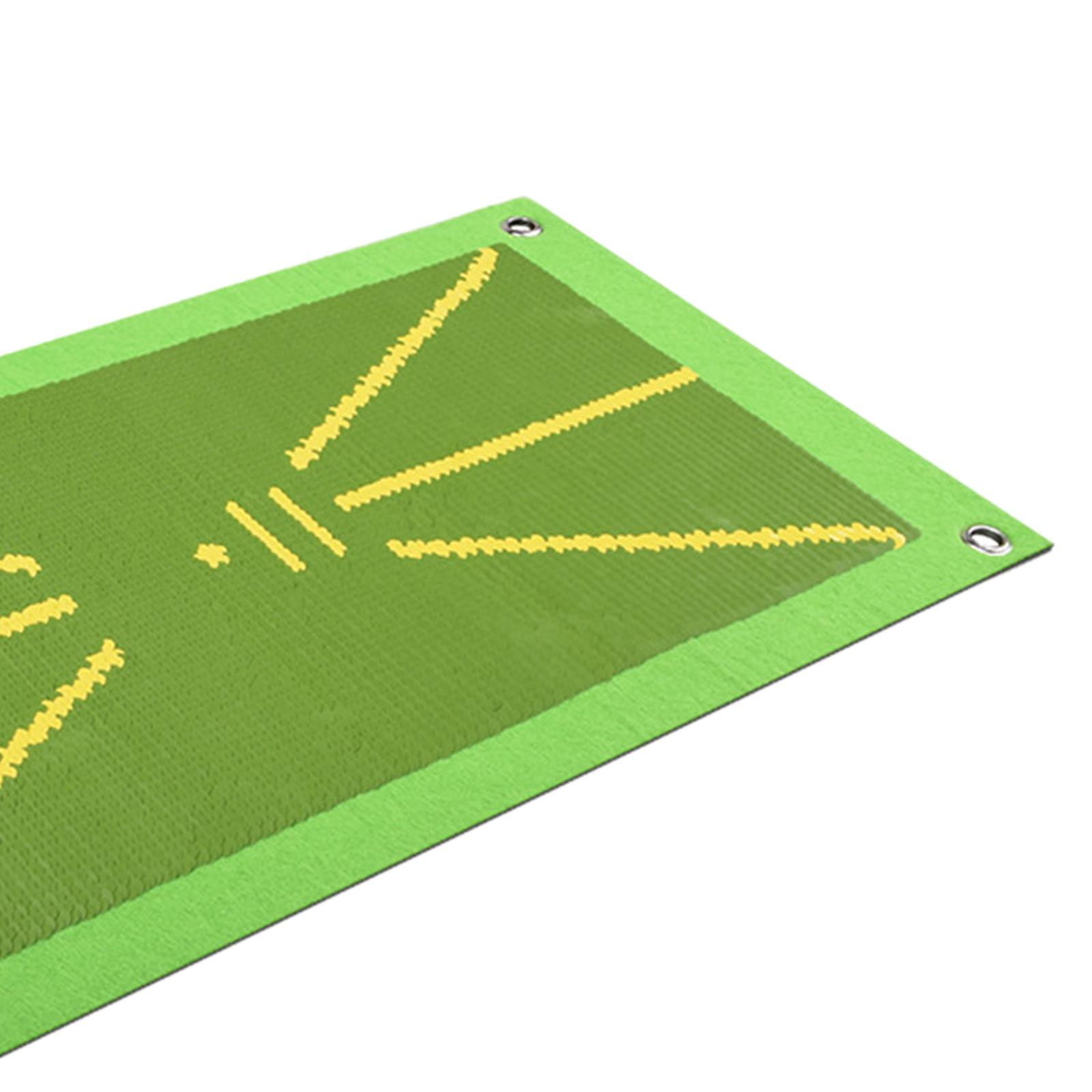 Golf Training Mat Portable for Swing Detection Game Accs Indoor Outdoor
