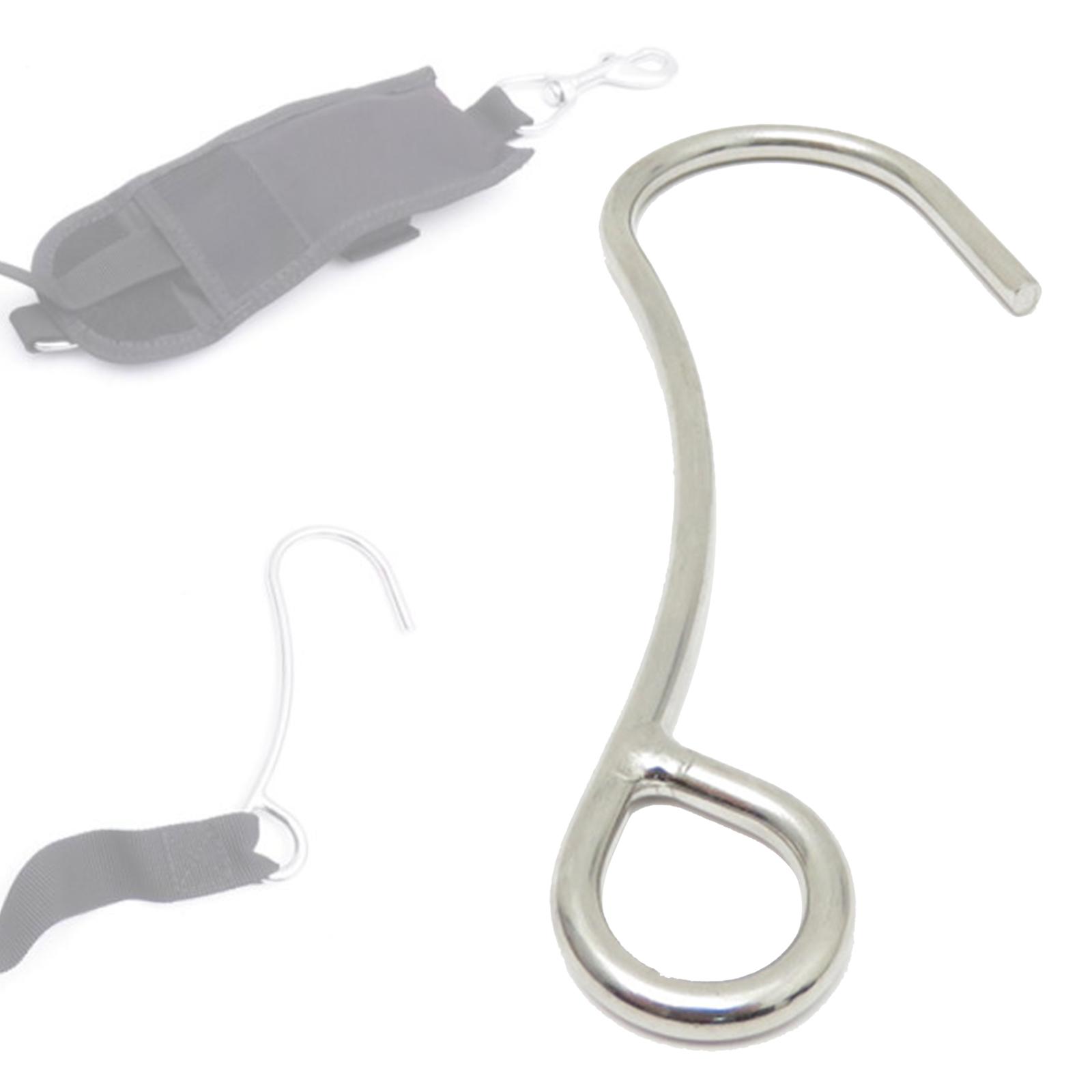 Stainless Steel Scuba Diving Reef Hook Durable for Cave Diving Free Dive