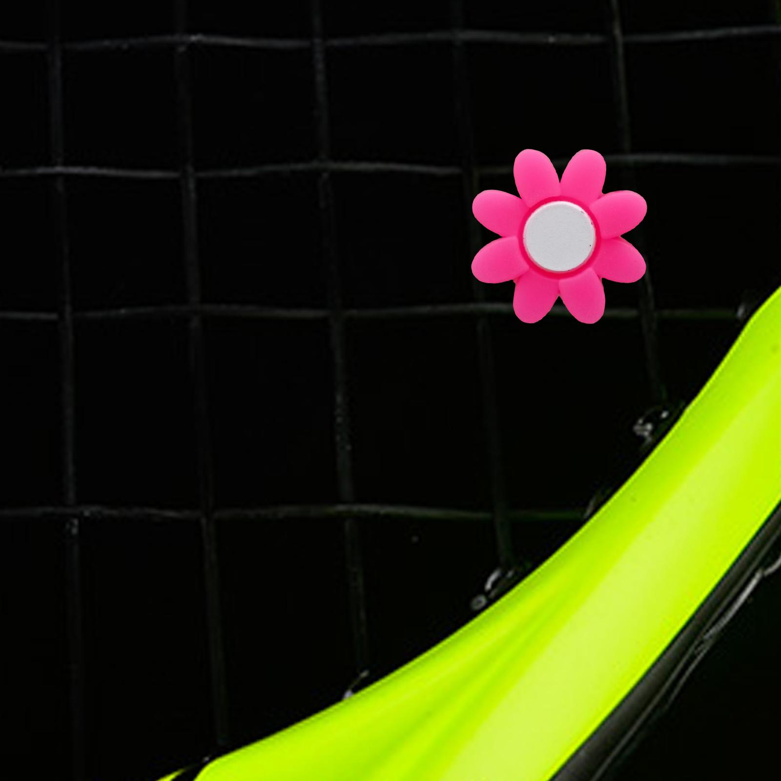 Tennis Racket Vibration Dampener Tennis Racquet Shock Absorber User Friendly Pink
