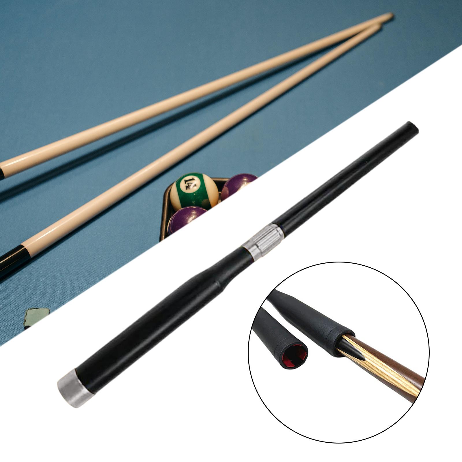 Billiards Snooker Cue Extension Snooker Pool Cue Extender Pool Cue Extender Silver