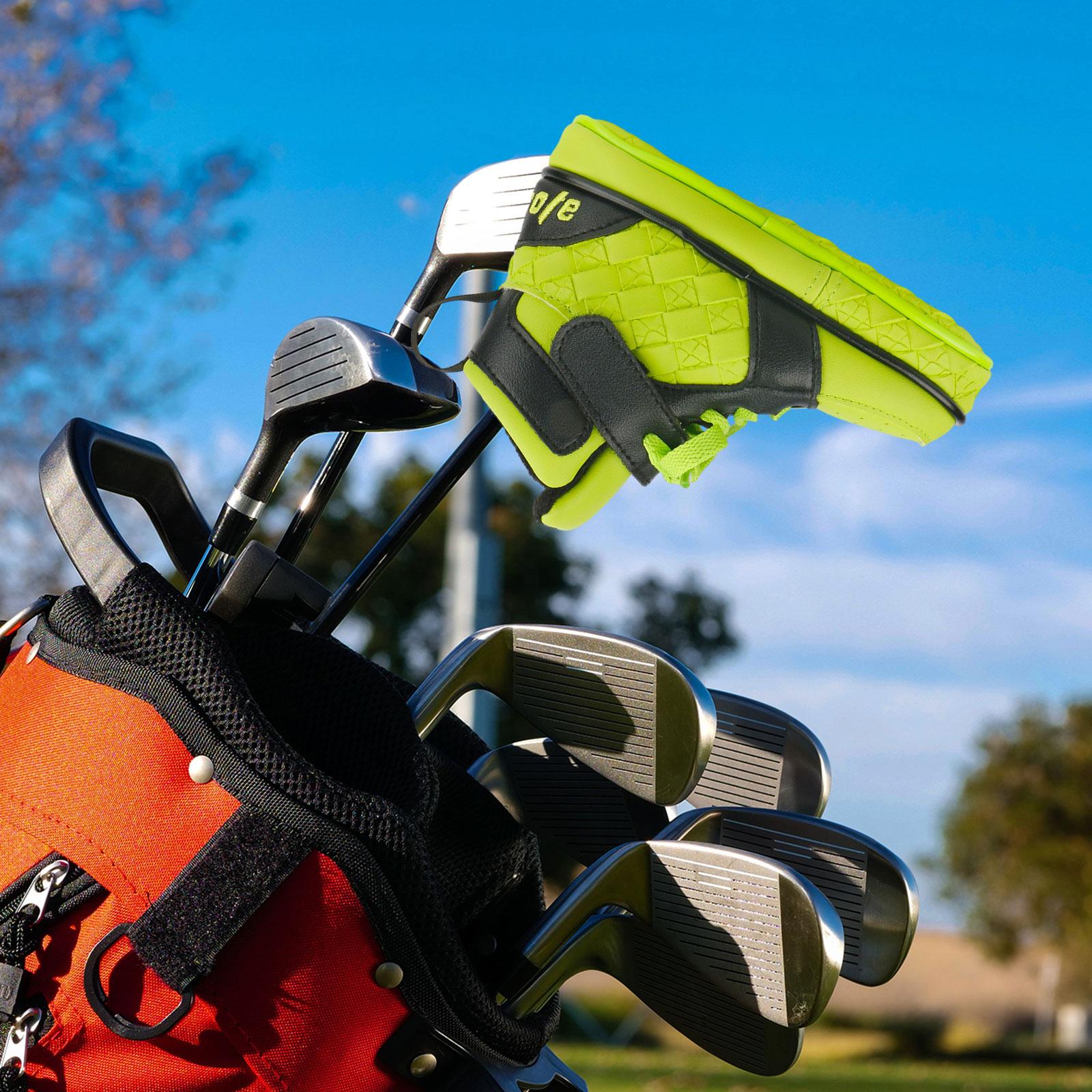 Golf Putter Headcover Creative Water Resistant Golf Putter Cover Golfer Gift Green