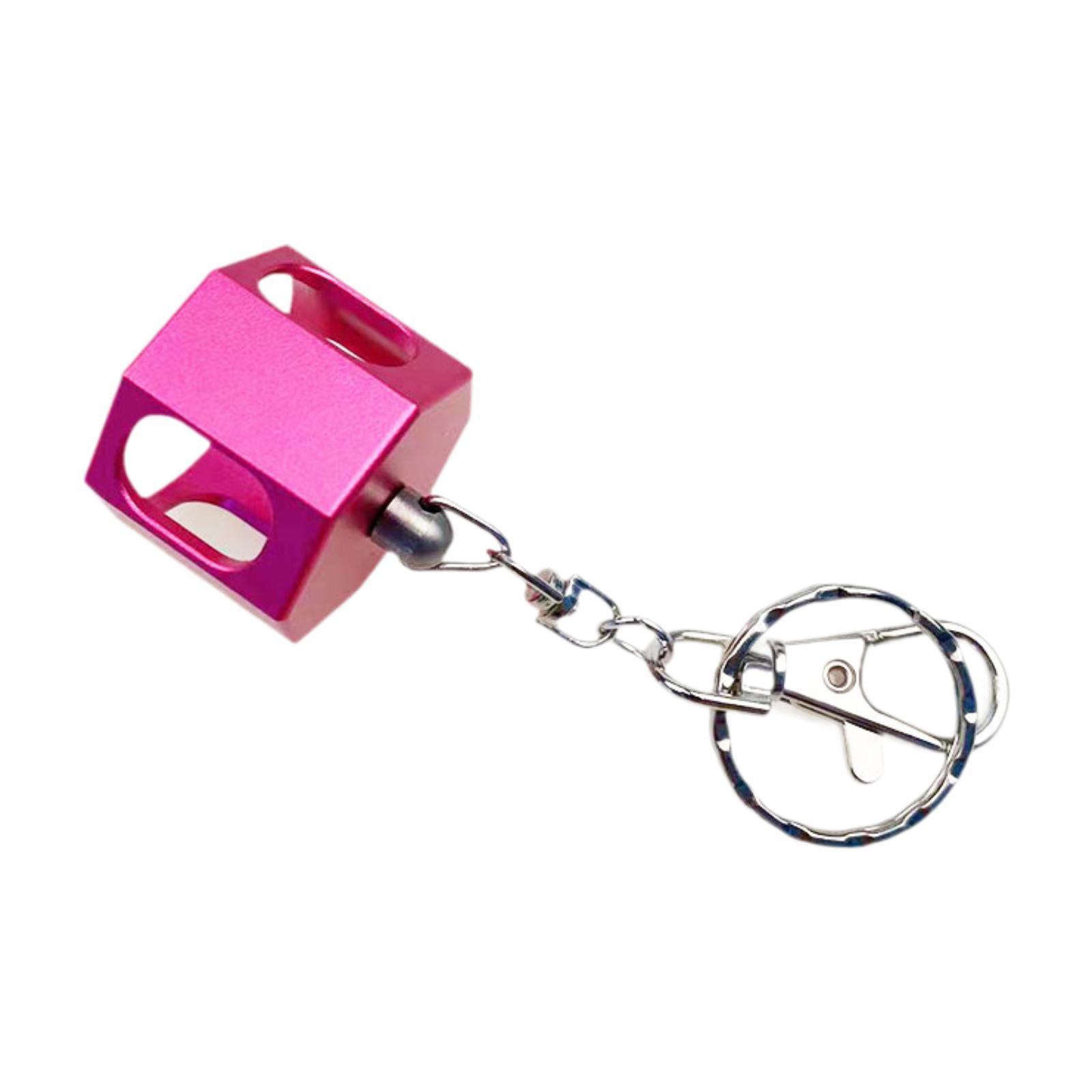 Pool Cue Chalk Holder Keychain
