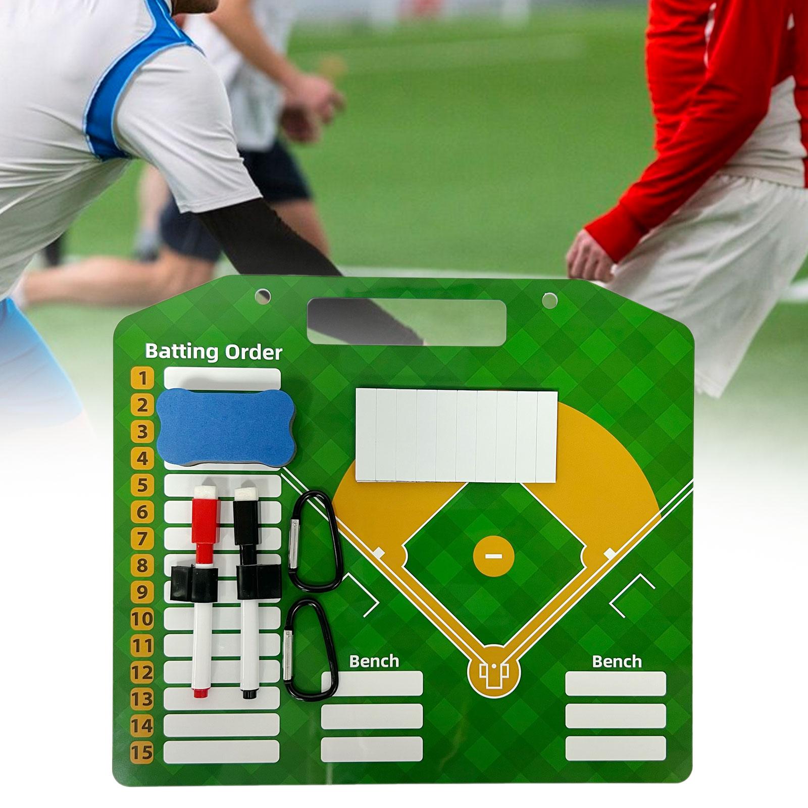 Baseball Coaches Board Training Baseball Lineup Board for Practice