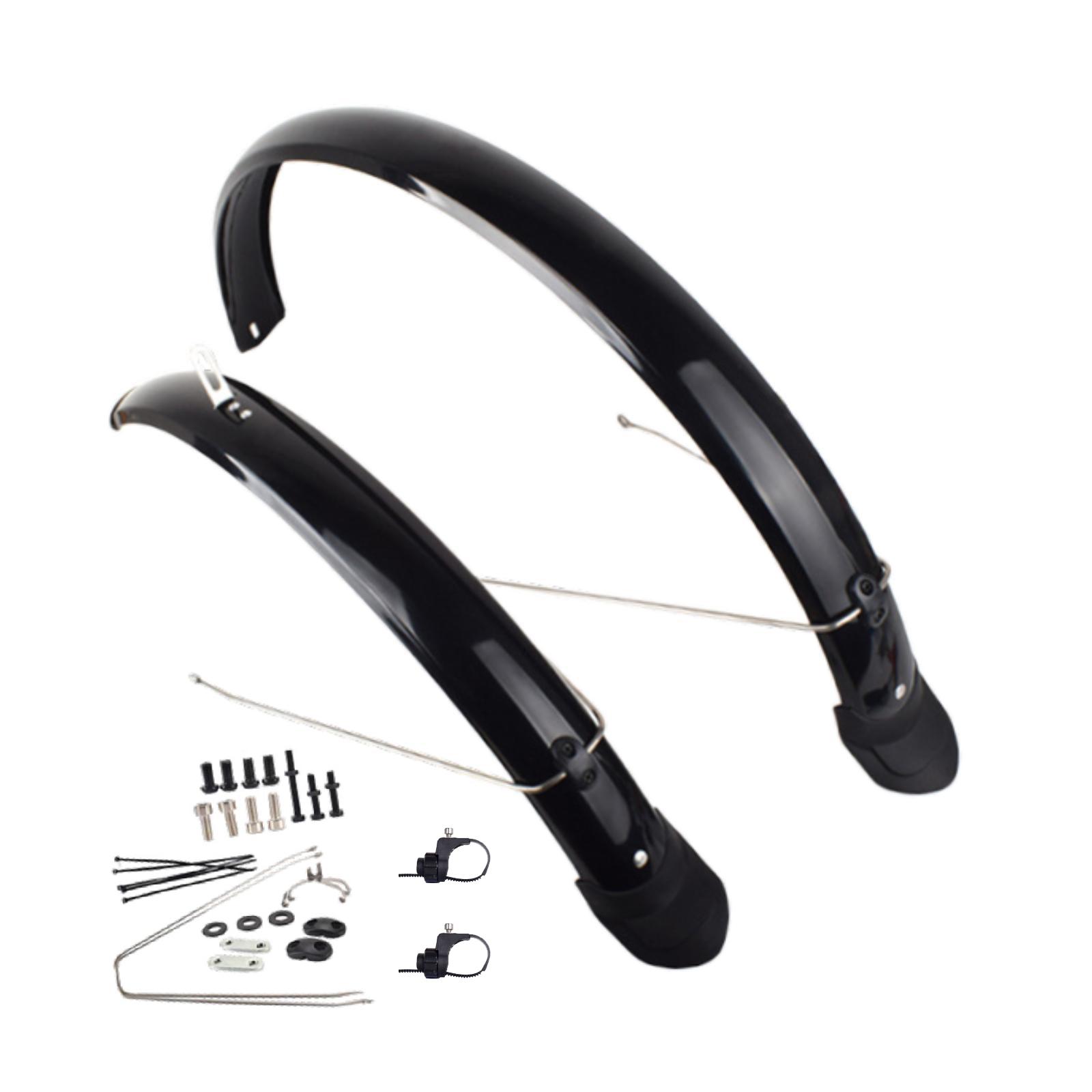Mountain Bike Mudguard Set Accs Mudflap for Folding Bikes Cycling Road Bikes 27.5inch Glossy