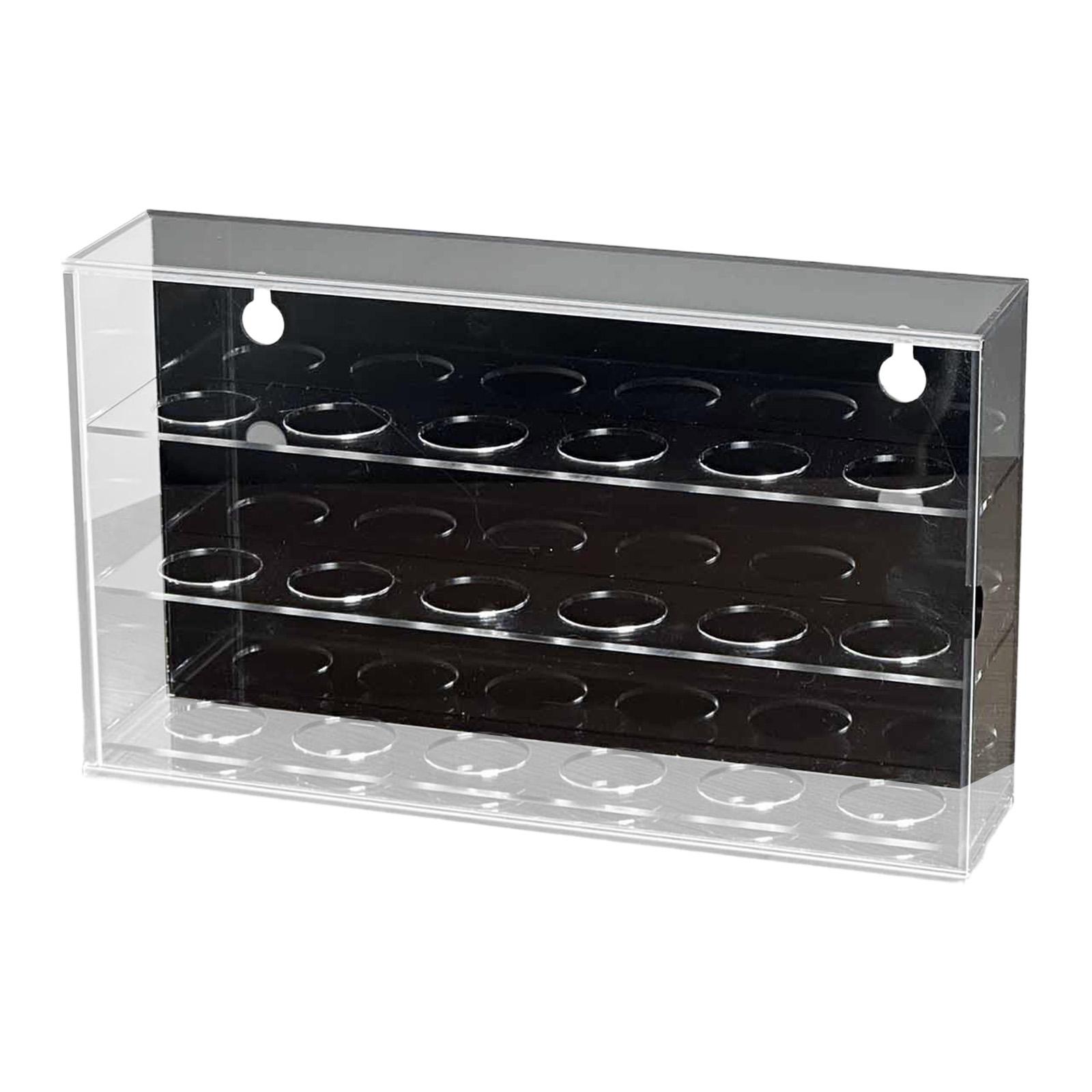 Golf Ball Display Case Clear Showcase Collectors Fan
