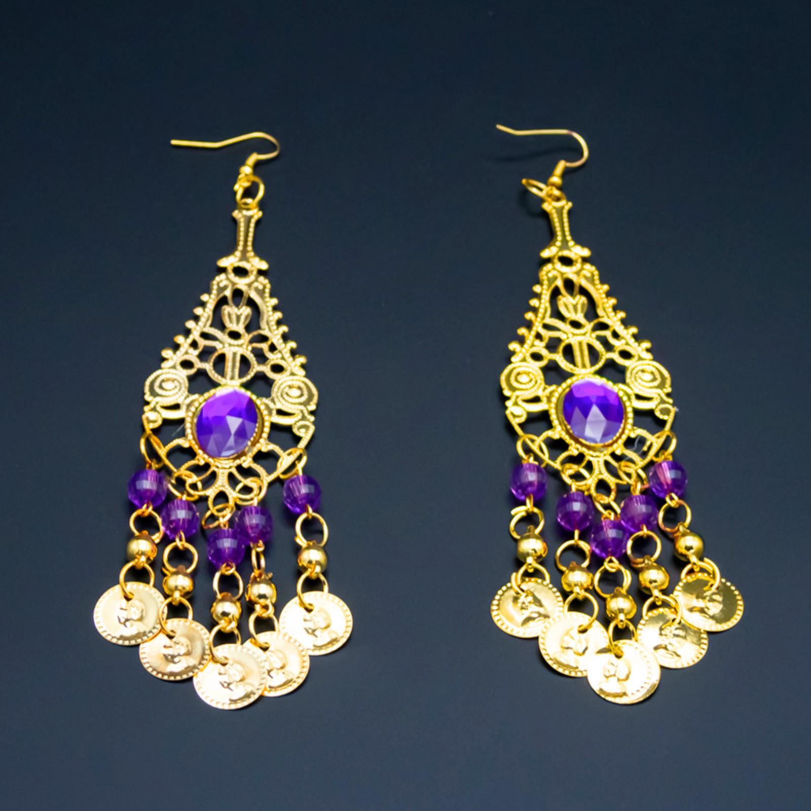 Belly Dance Jewelry Set Bohemian for Bridal Party Women Girl Thanksgiving