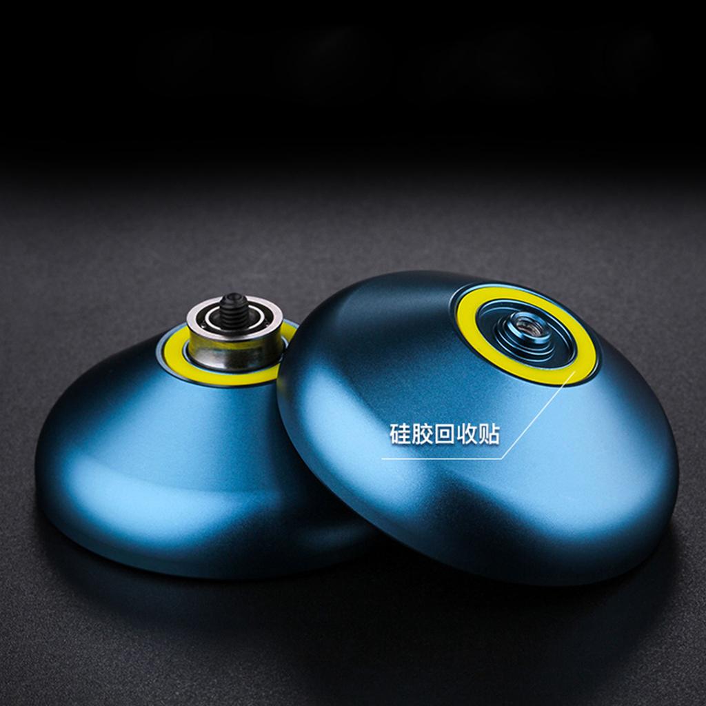  N12   Ball Alloy Professional 8 Balls Bearing YoYo Lake Blue