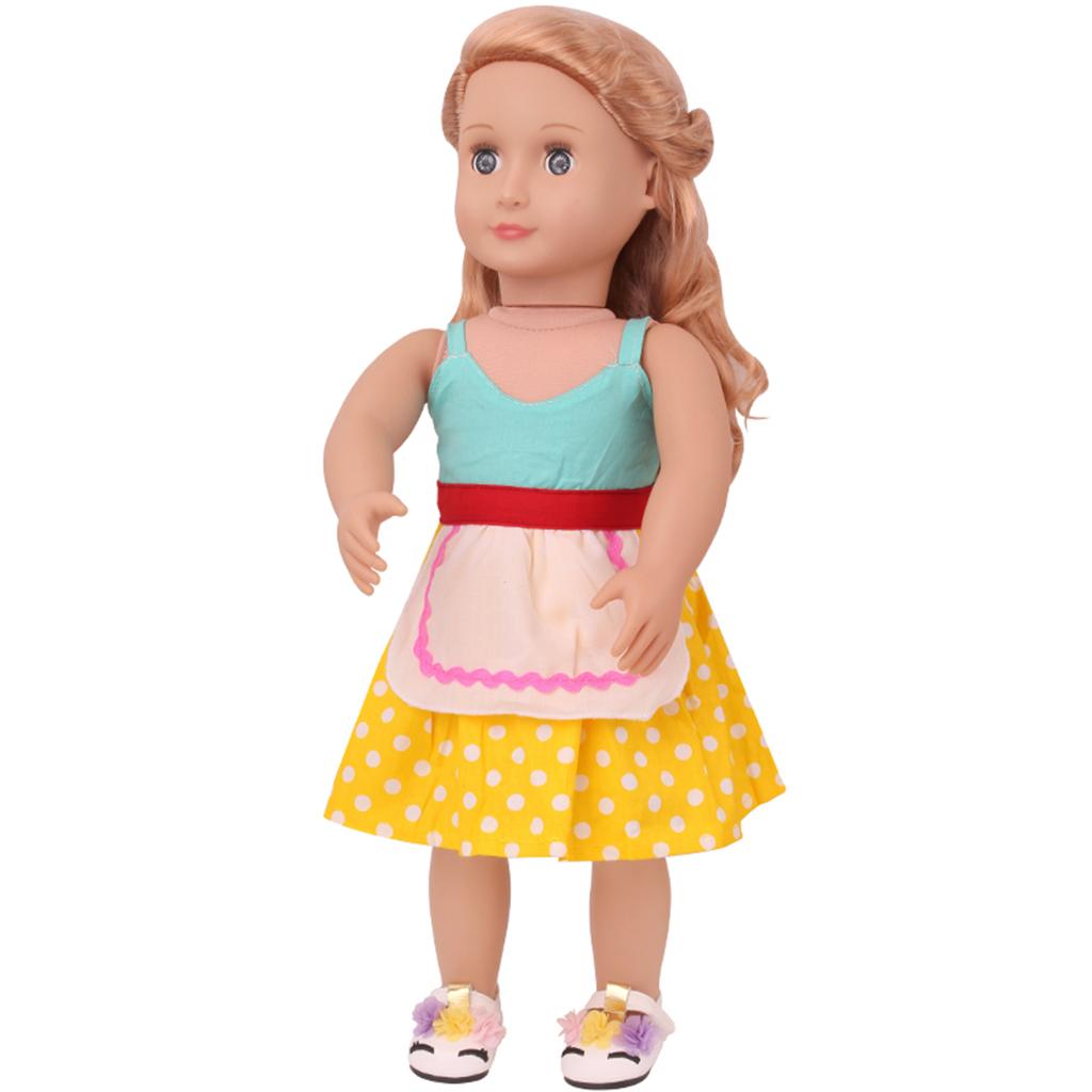 18Inch Doll Party Clothes Dress American Doll Matching Outfits for ...