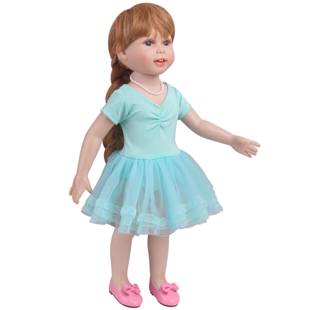 Fine Workmanship 18in Doll Skirt Children Dolls Toys Dress Ballet Skirt