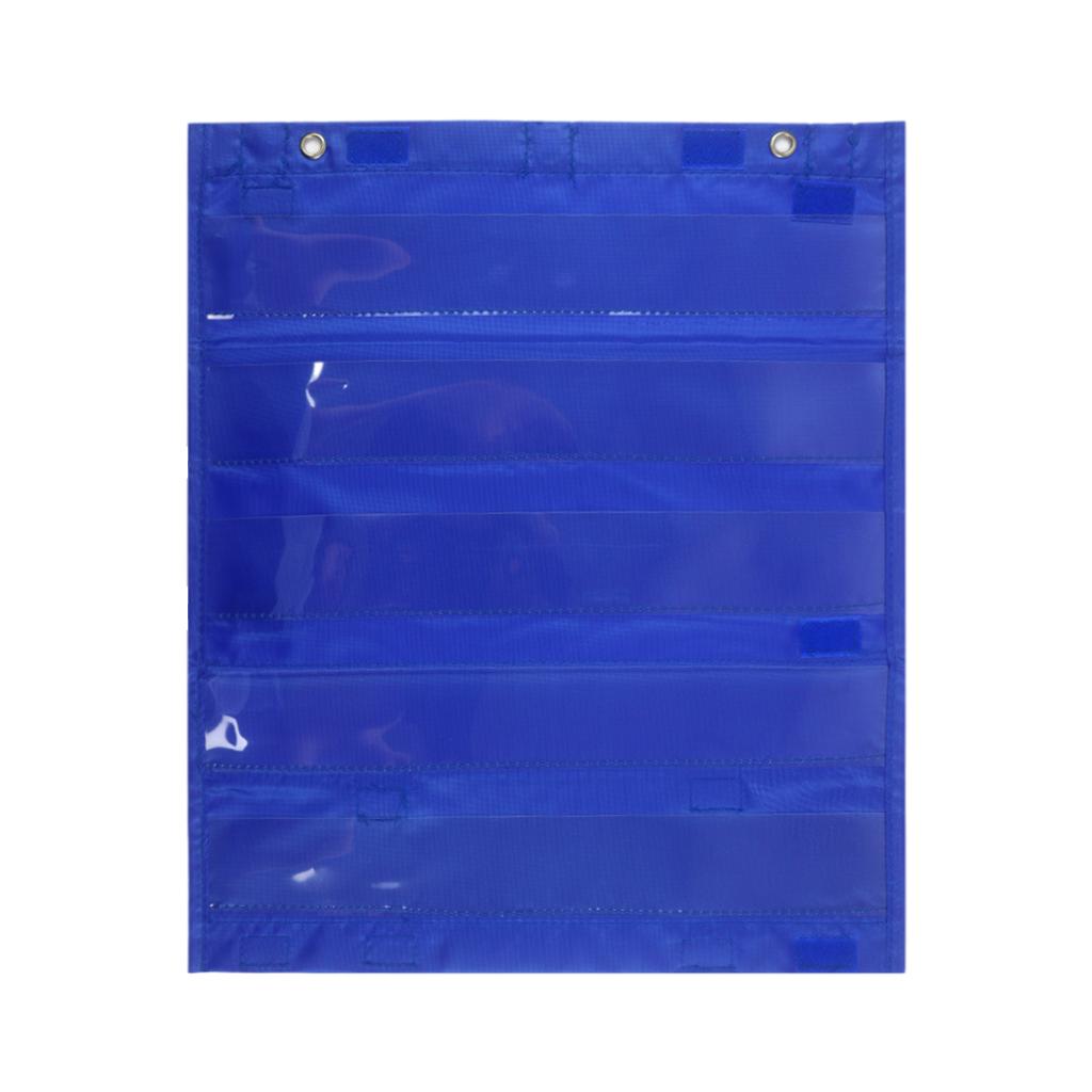 Magnetic Pocket Chart Blue