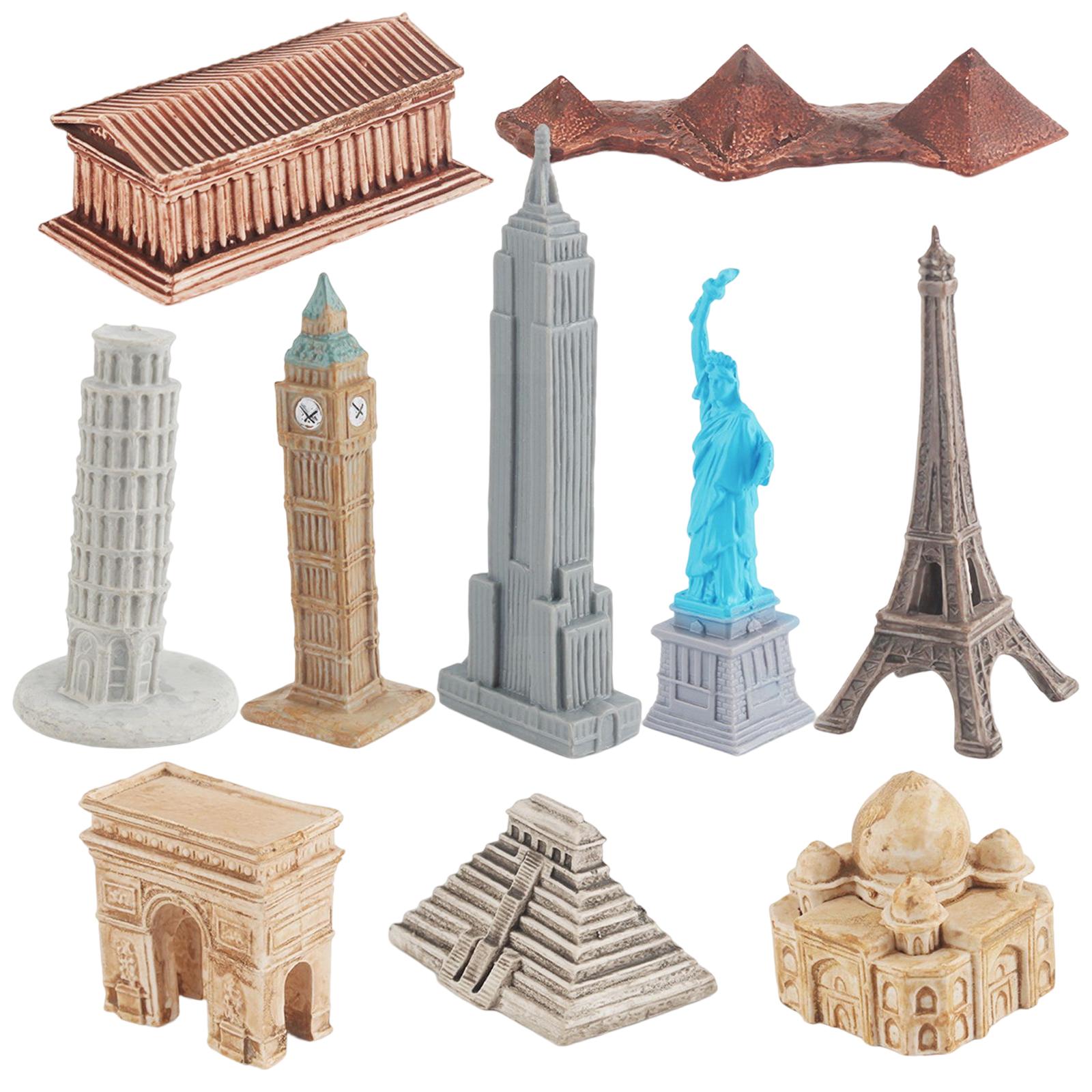 Miniature Building Model Set