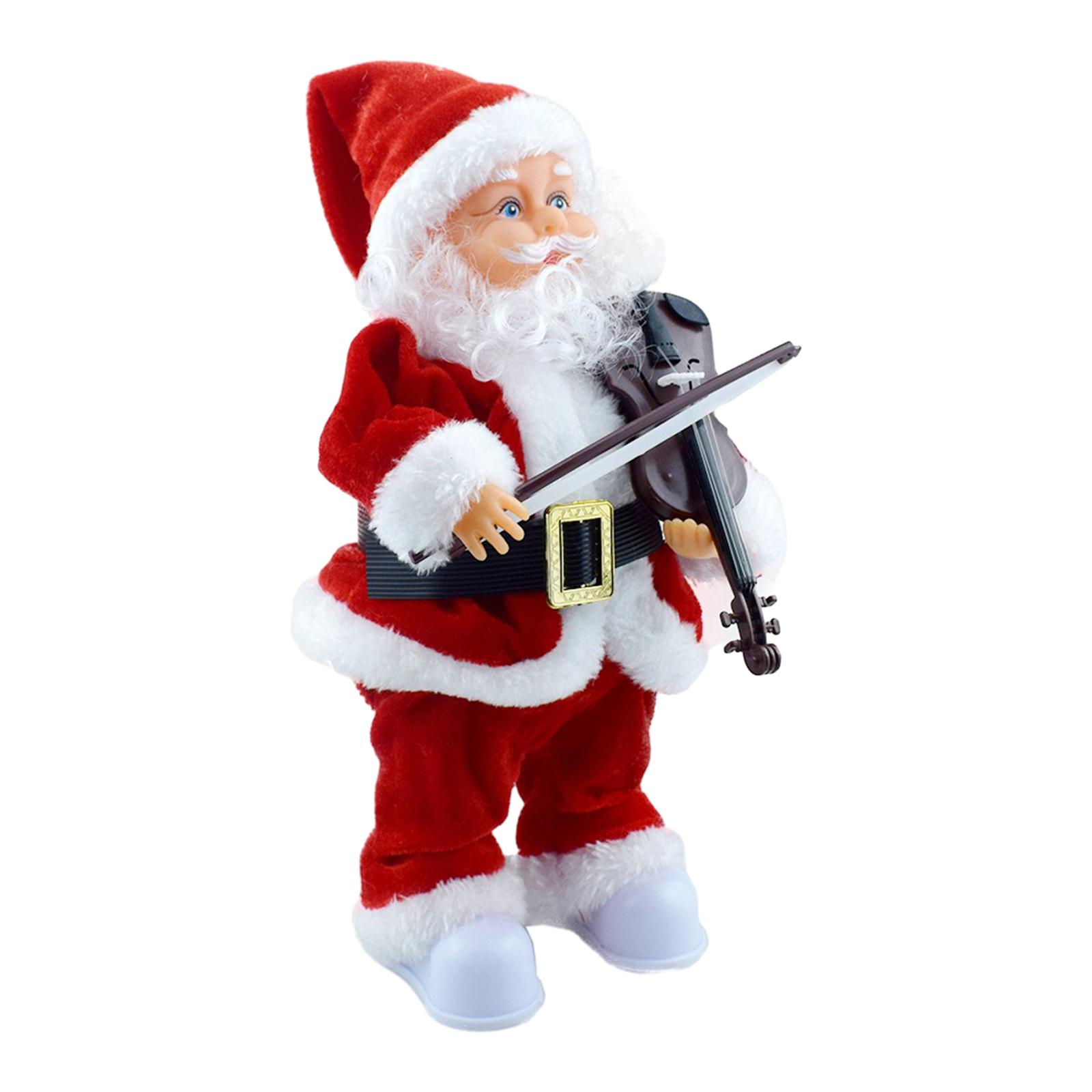 Electric Santa Violin Toy