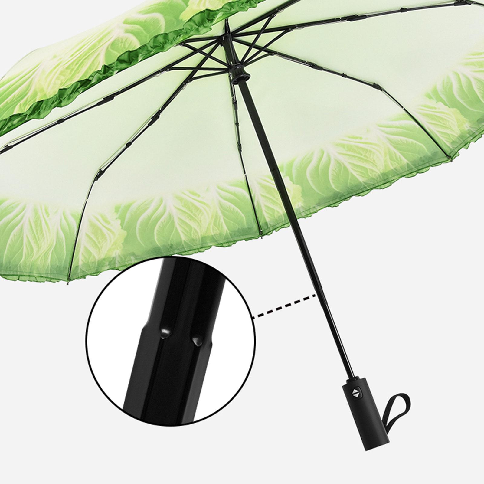 Sun Rain Umbrellas Large Durable Folding Umbrella for Backpacking Trip Patio