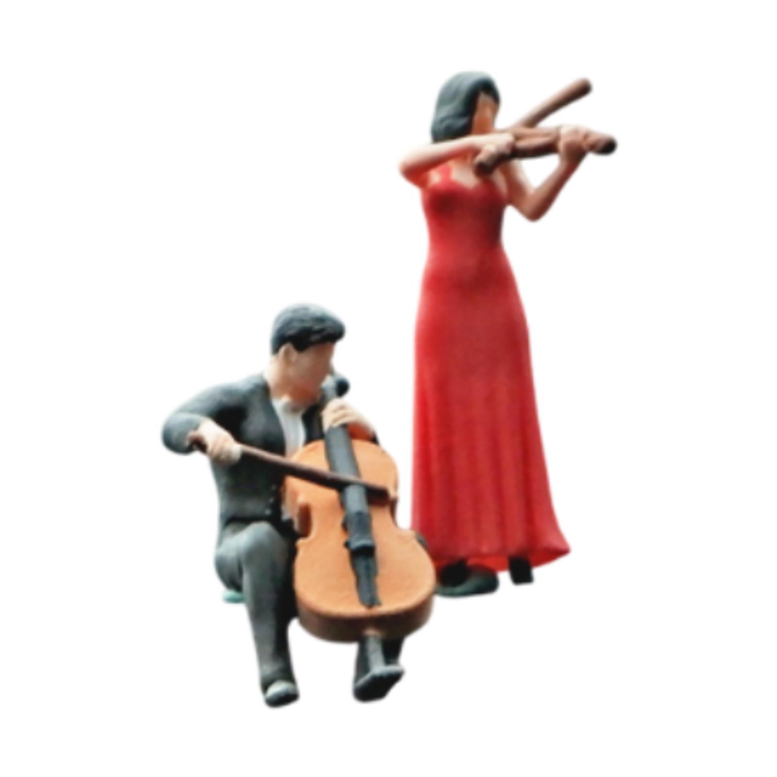 Resin Musician Figures