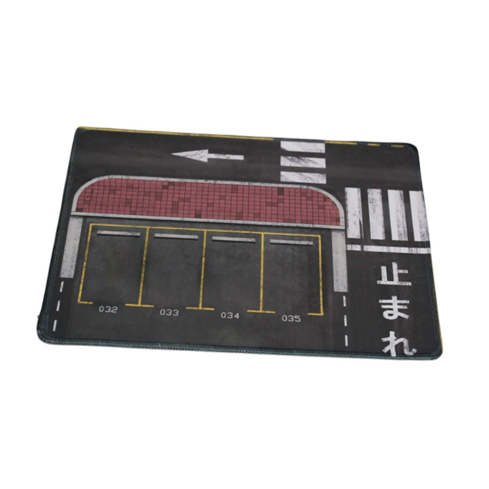 Parking Lot Scene Mat 30x25cm